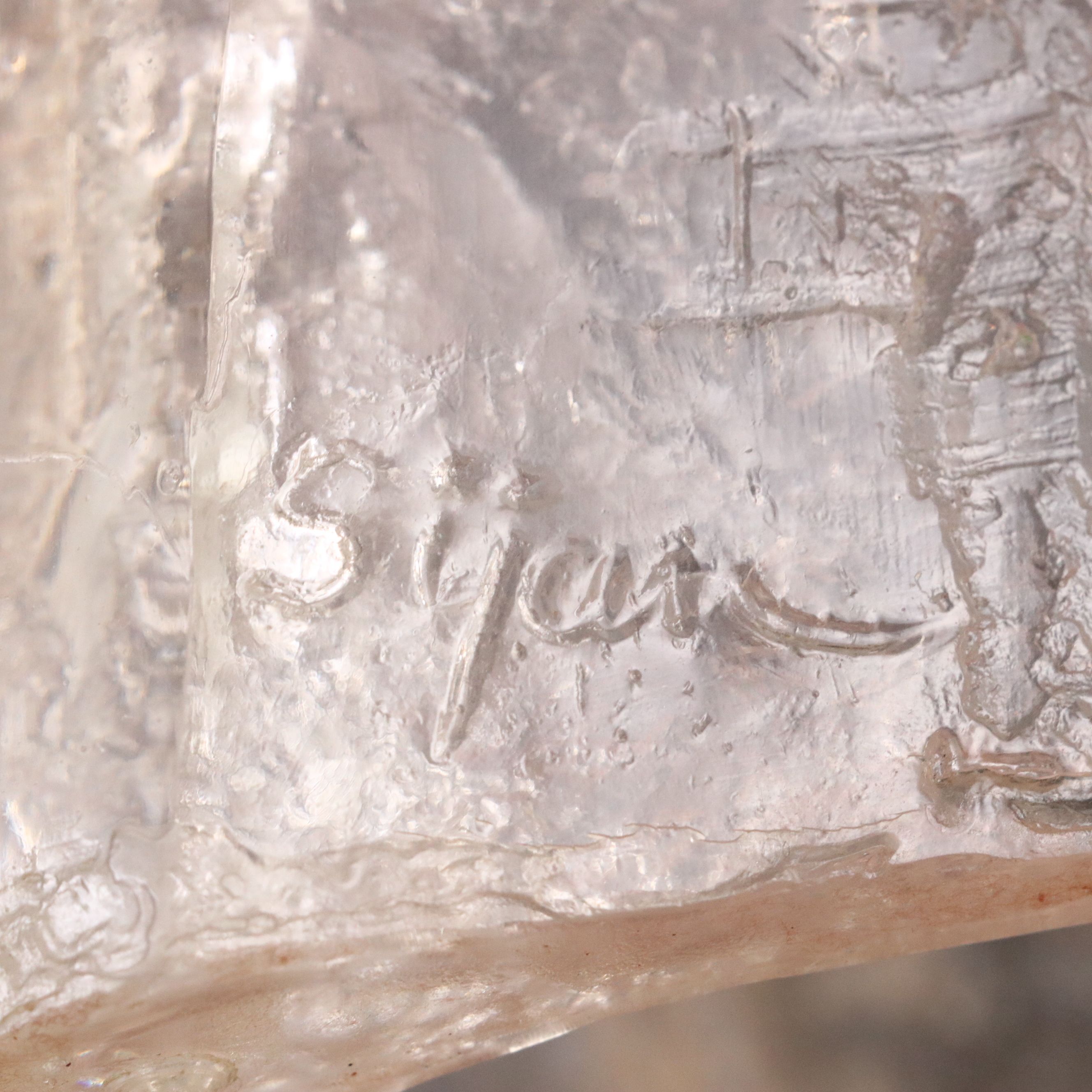 Marc Sijan Cast Resin Sculpture of Women Emerging from a Block