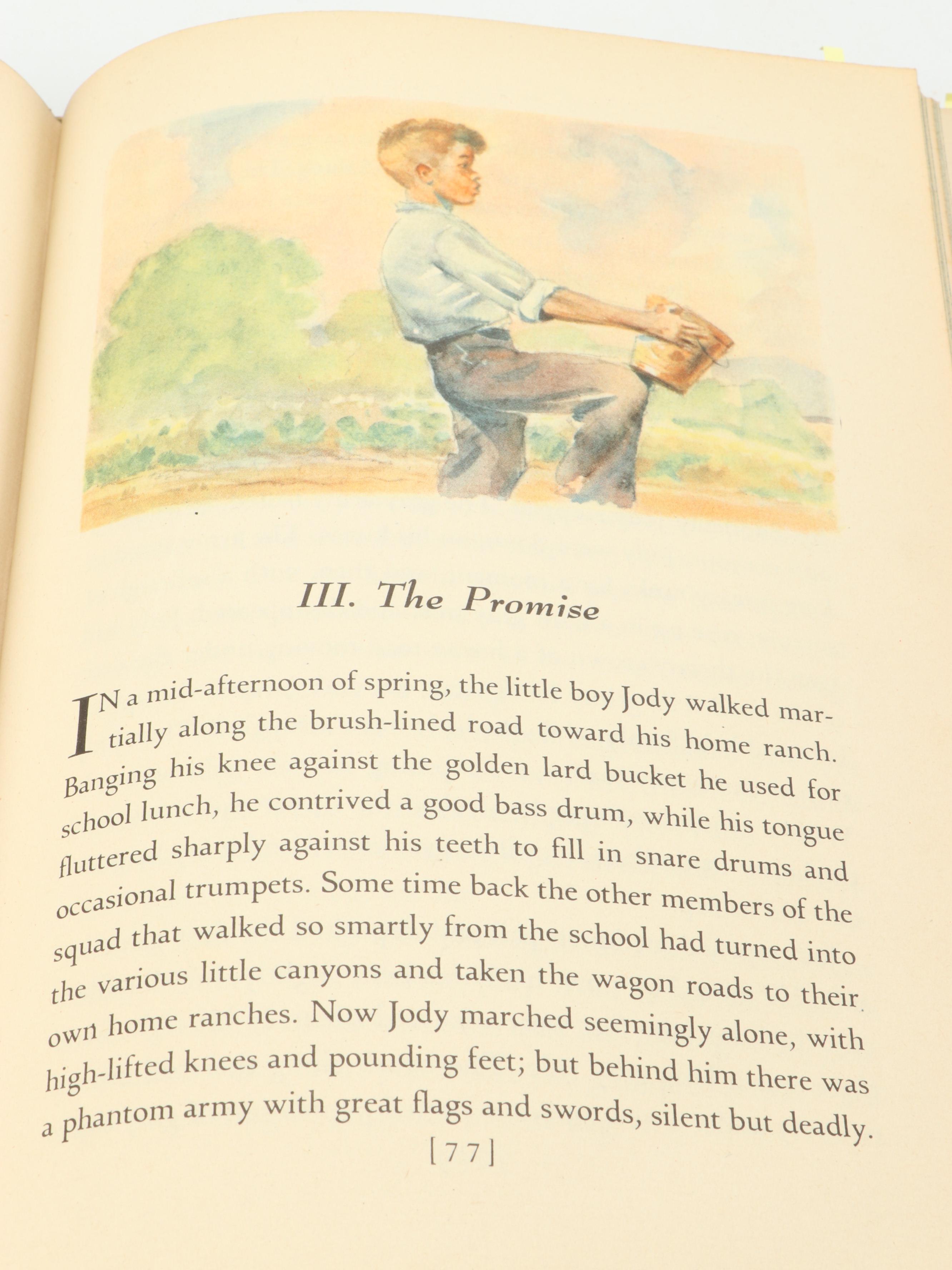 First Illustrated Edition "The Red Pony" by John Steinbeck, 1945