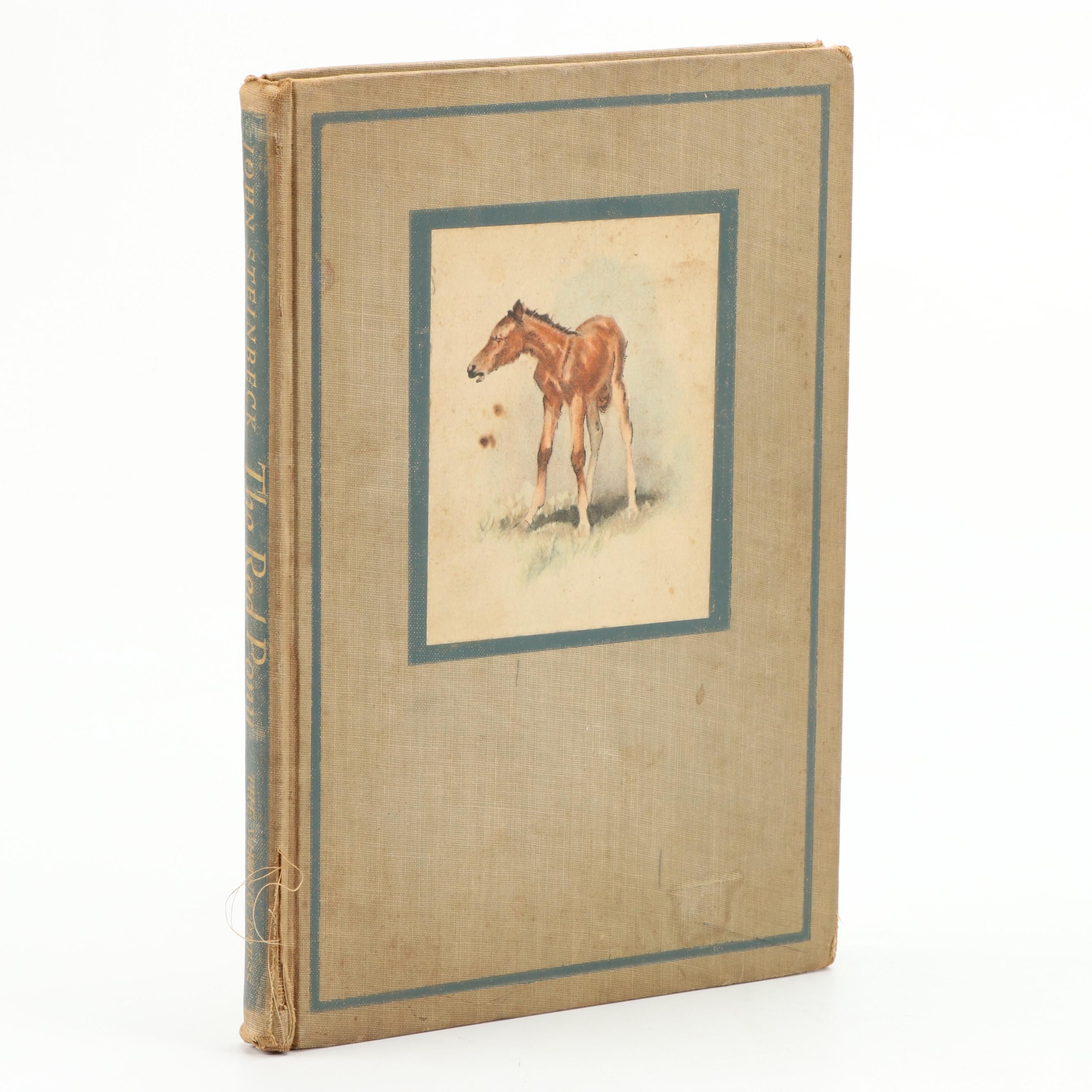 First Illustrated Edition "The Red Pony" by John Steinbeck, 1945