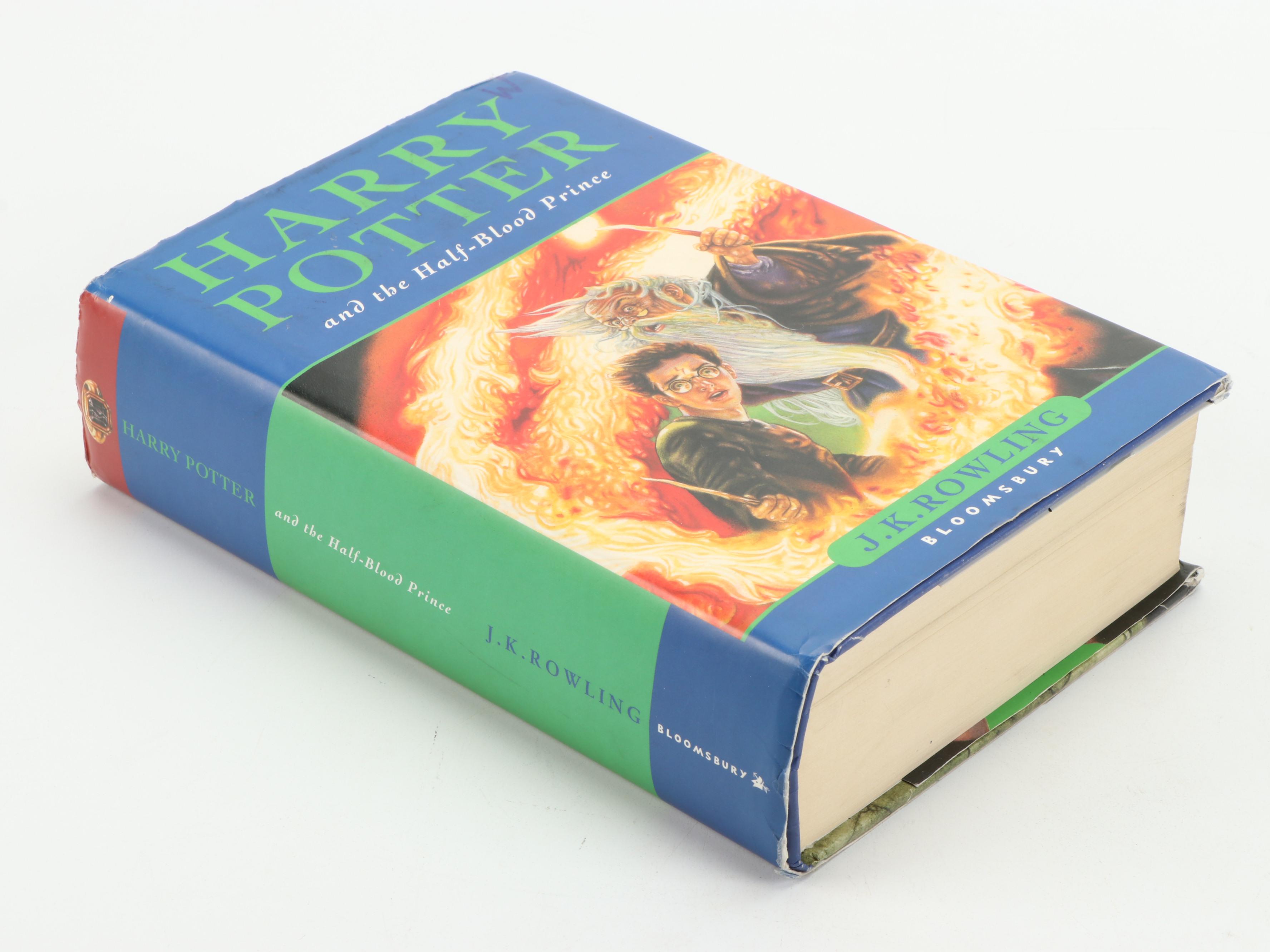 First UK Edition "Harry Potter and the Half-Blood Prince" by J. K. Rowling