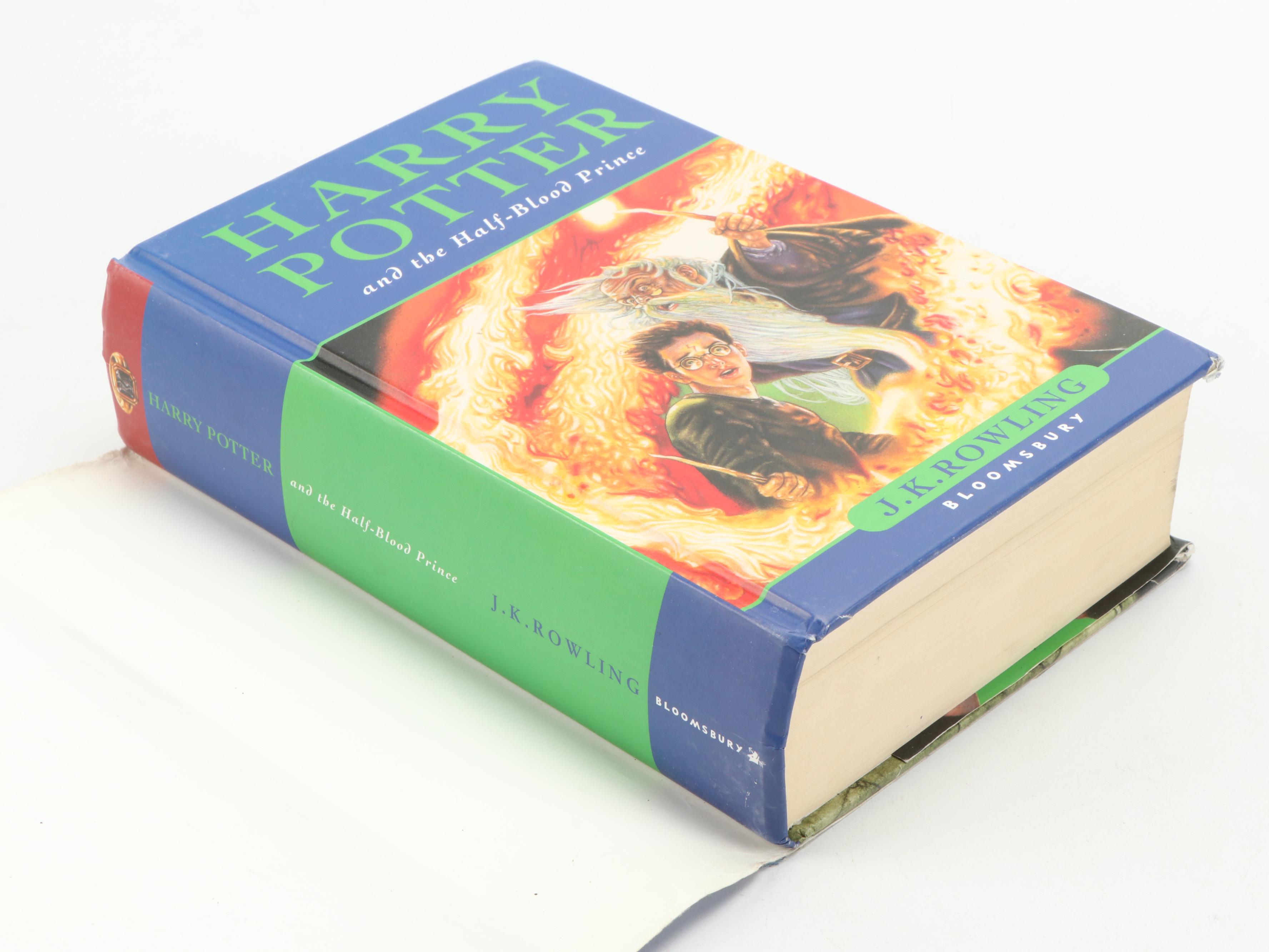 First UK Edition "Harry Potter and the Half-Blood Prince" by J. K. Rowling
