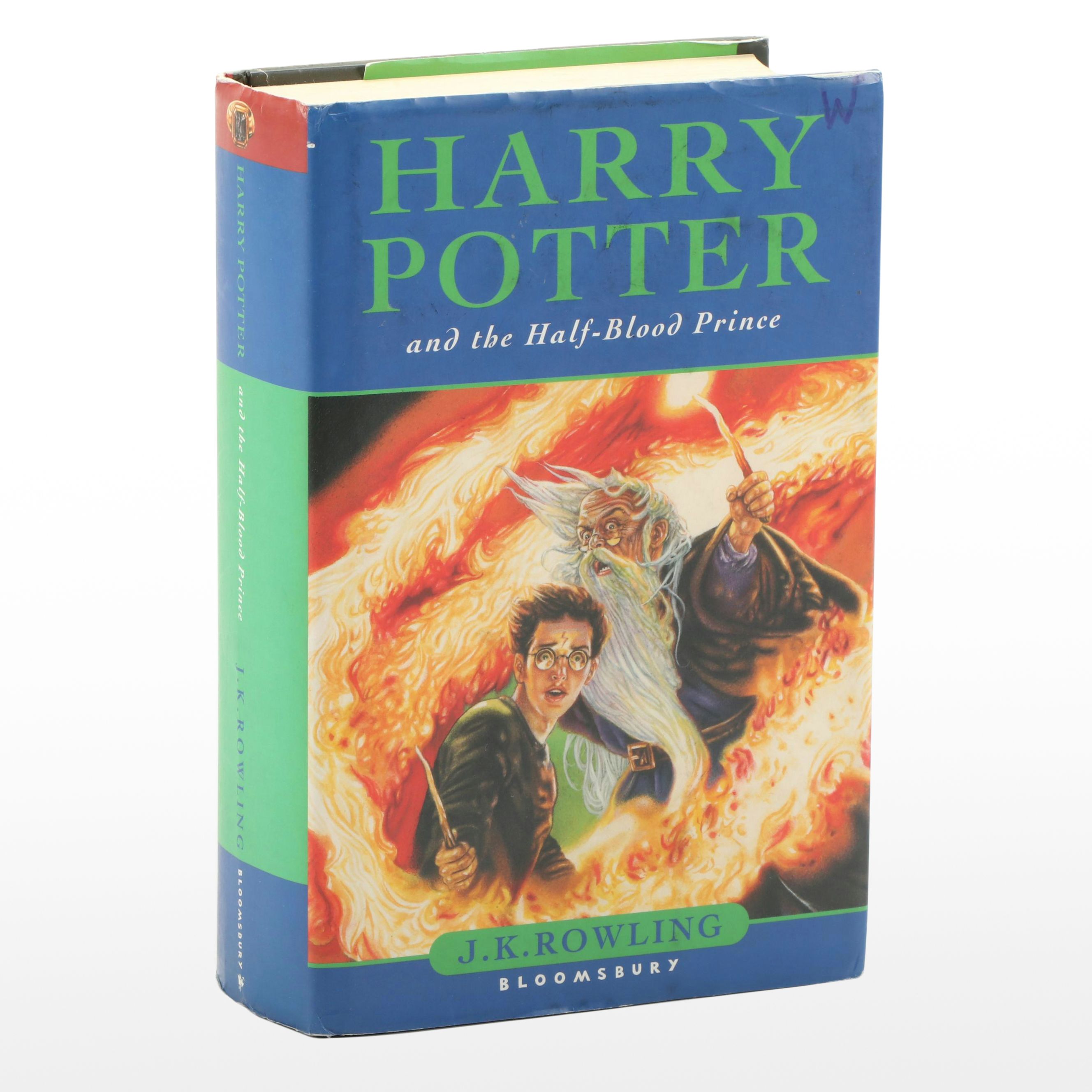 First UK Edition "Harry Potter and the Half-Blood Prince" by J. K. Rowling