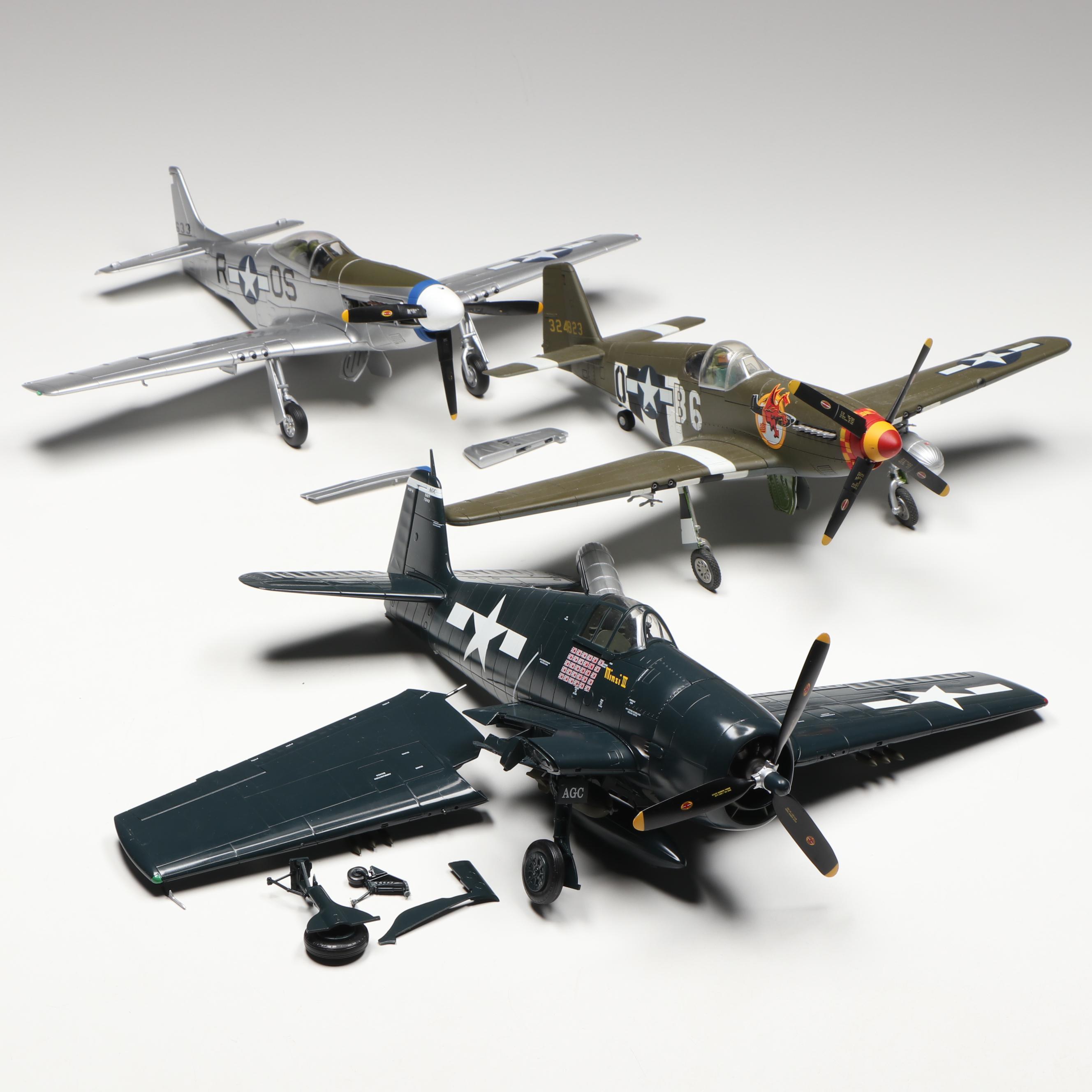 F6F Hellcat Minsi III and Other WWII Model Planes
