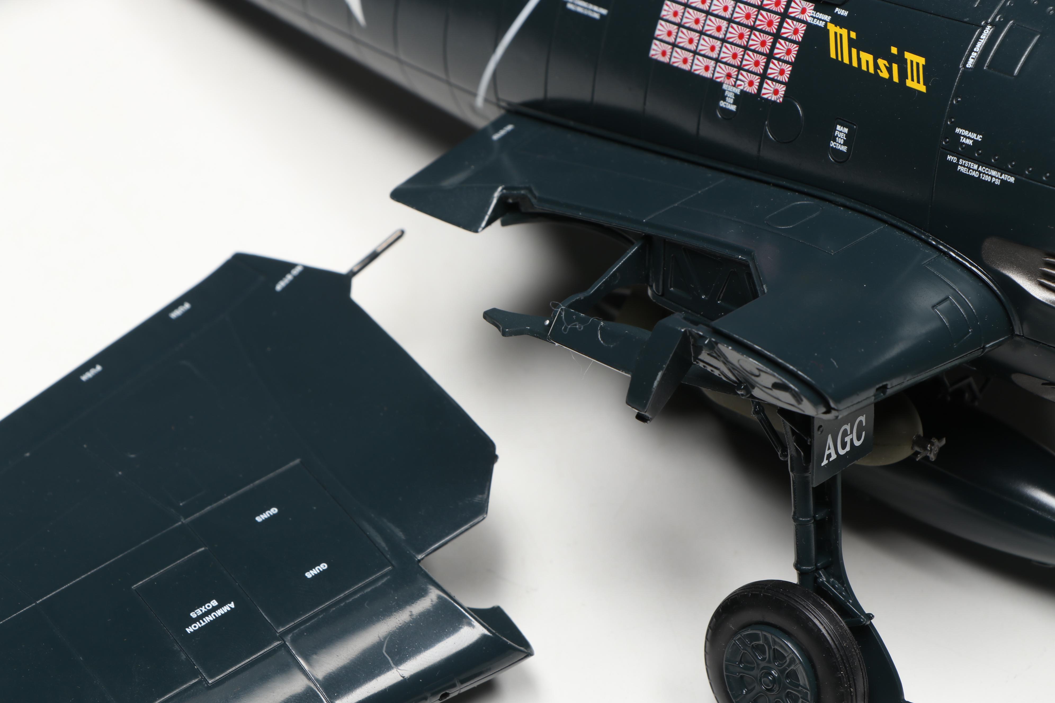 F6F Hellcat Minsi III and Other WWII Model Planes