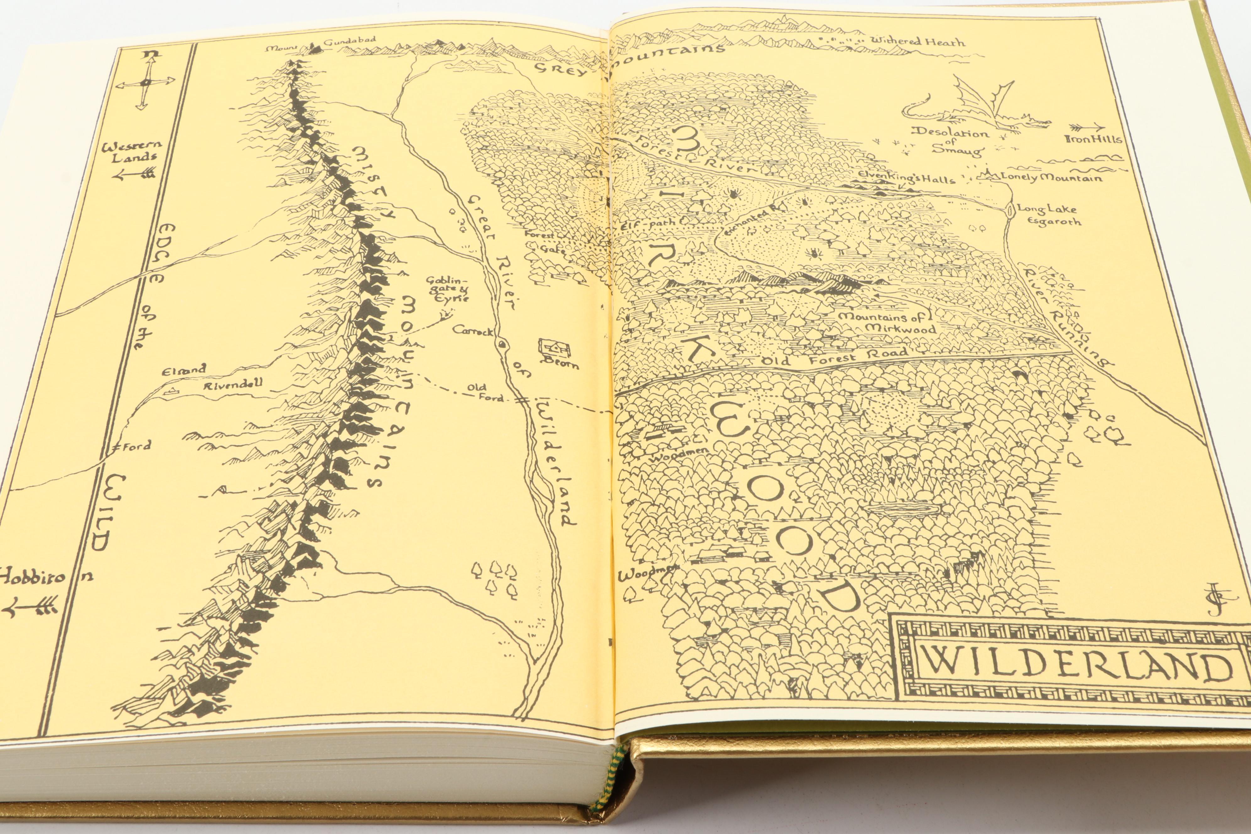 50th Anniversary Edition "The Hobbit" by J. R. R. Tolkien, 1987