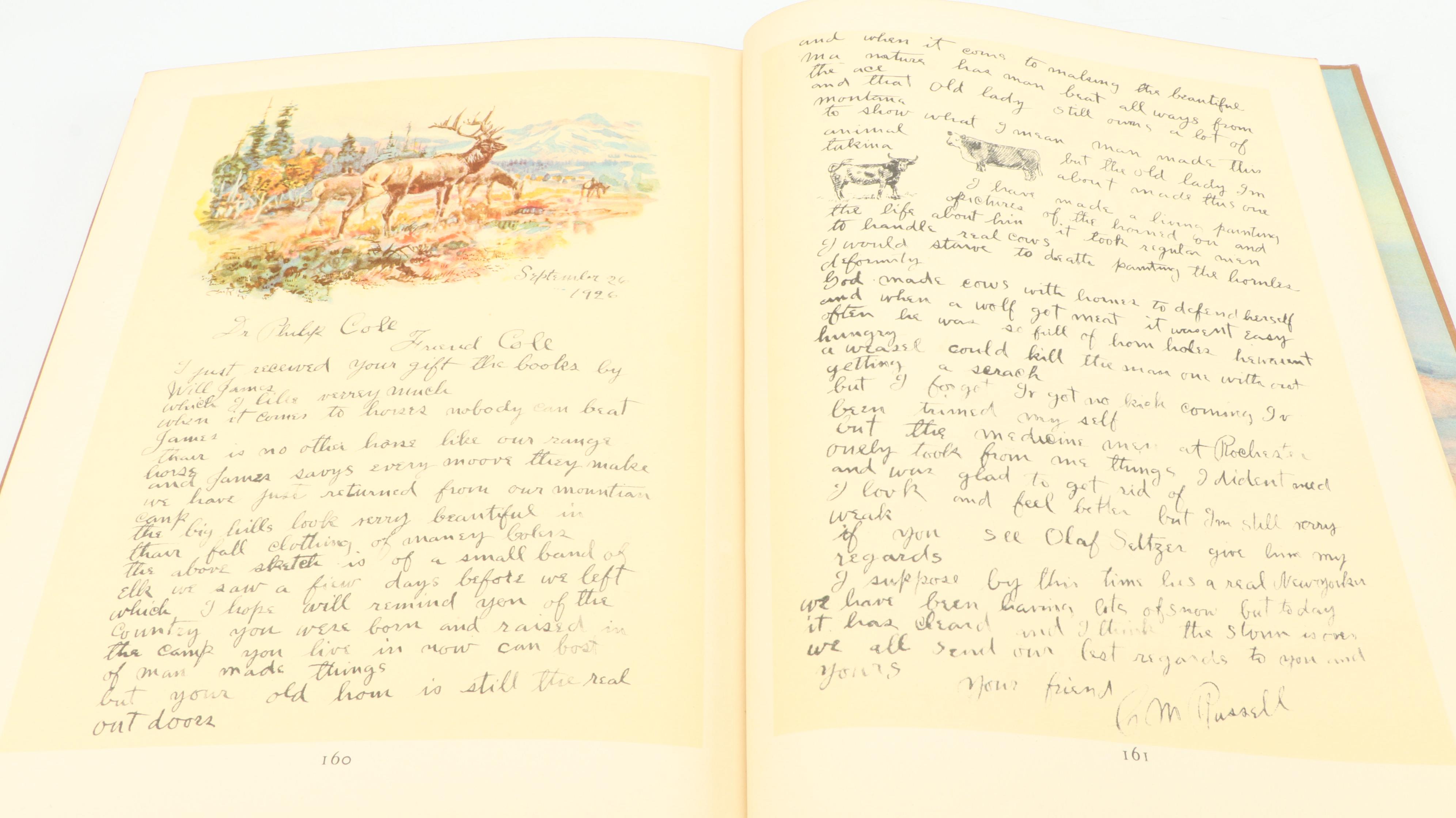 Illustrated "Good Medicine: Memories of the Real West" by Charles M. Russell