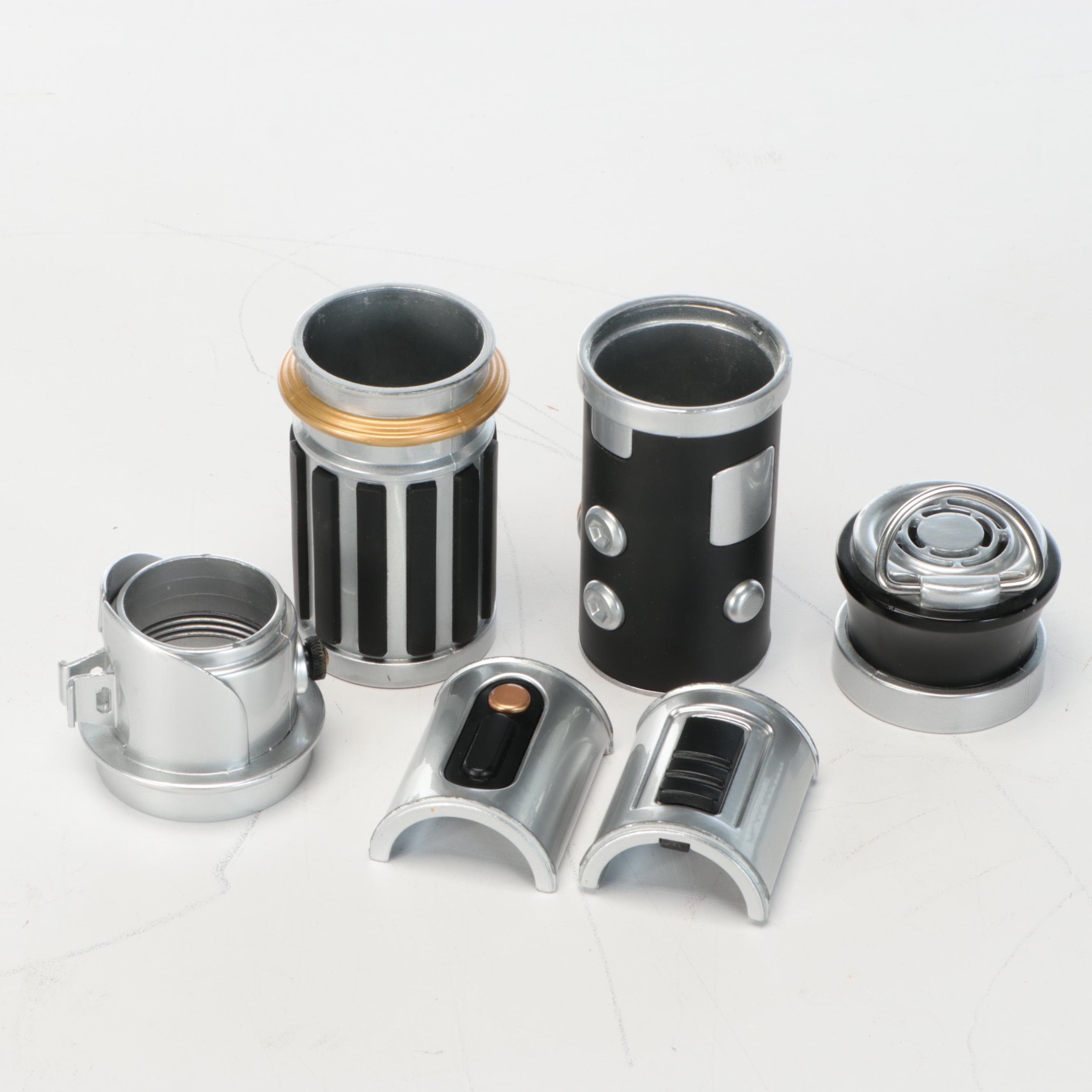 Walt Disney World "Galaxy's Edge" Custom Red Lightsaber with Accessories