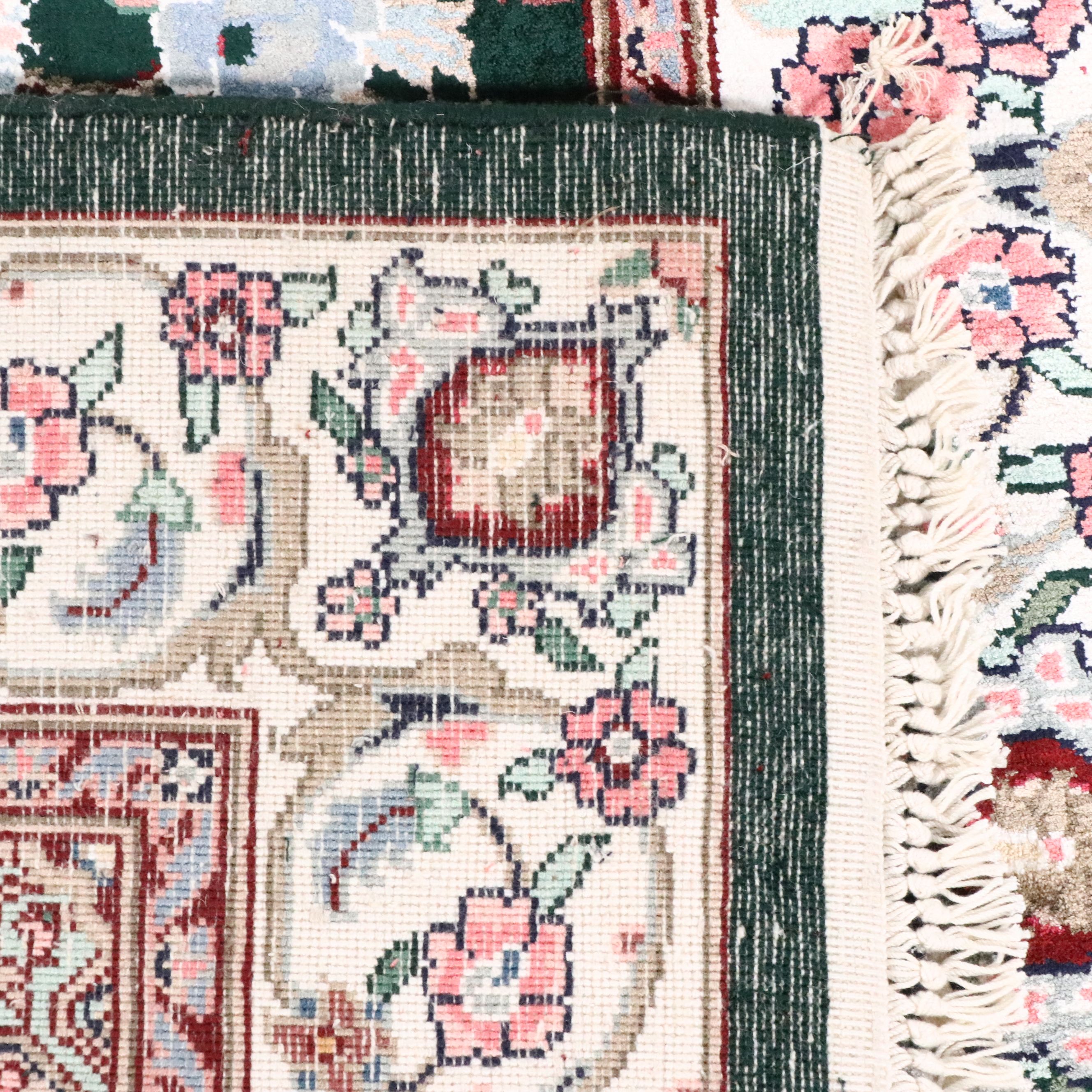 2'7 x 12'2 Hand-Knotted Persian Tabriz Carpet Runner