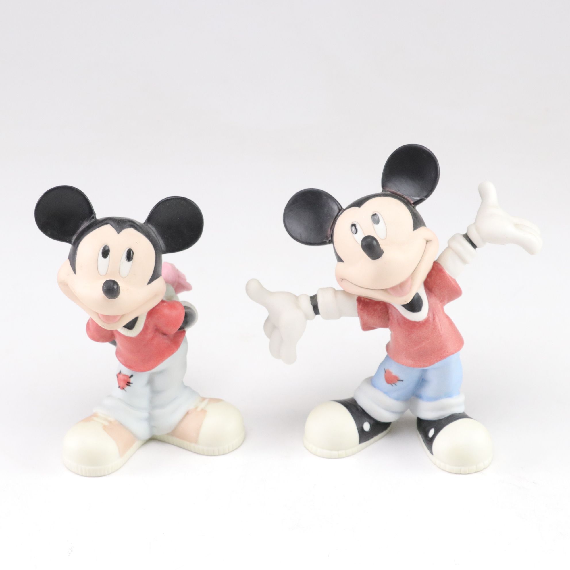 Walt Disney Mickey Mouse Bookend with Minnie & Mickey Figurines and More
