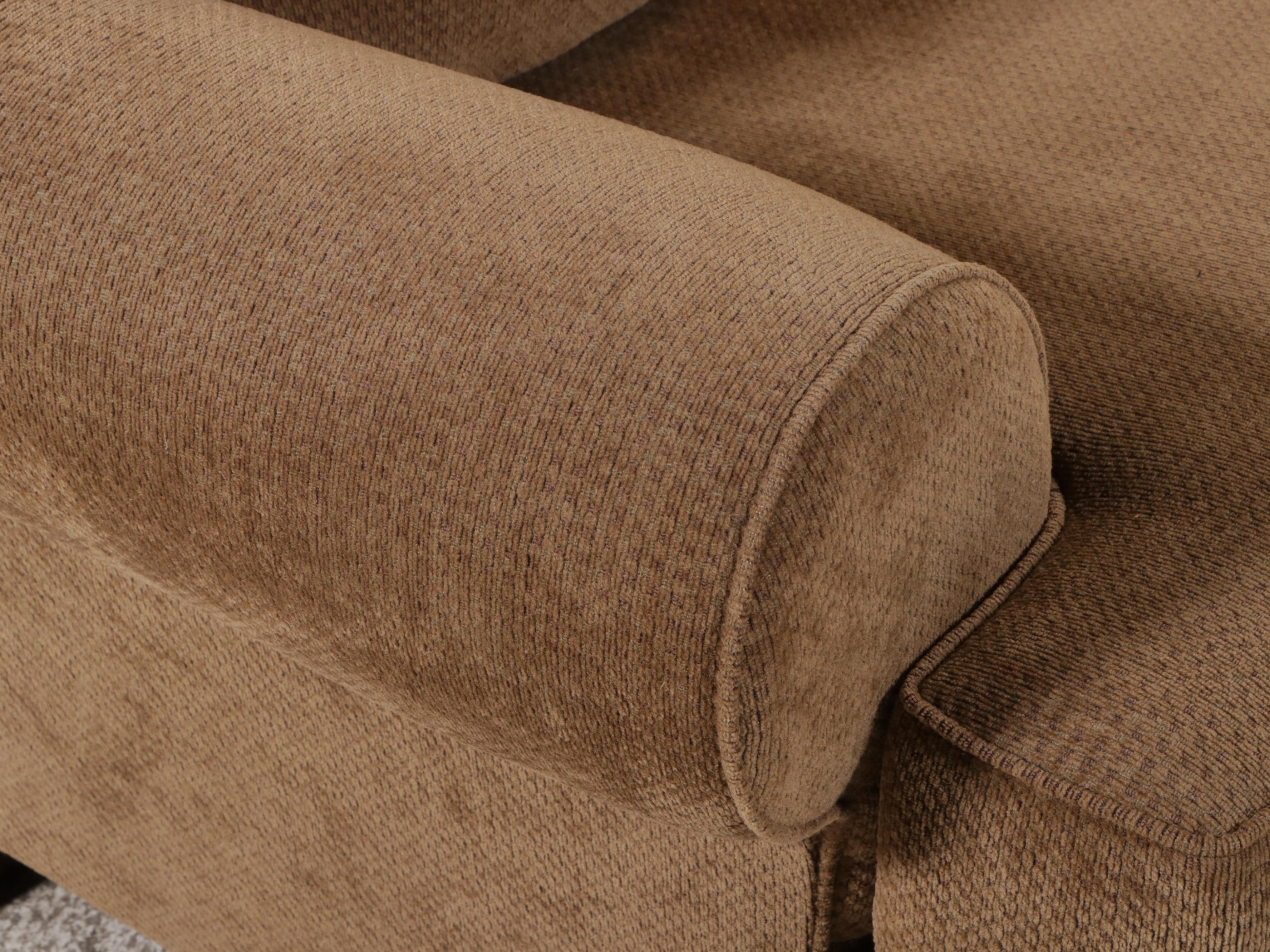 Upholstered Sofa with Nailhead Trim