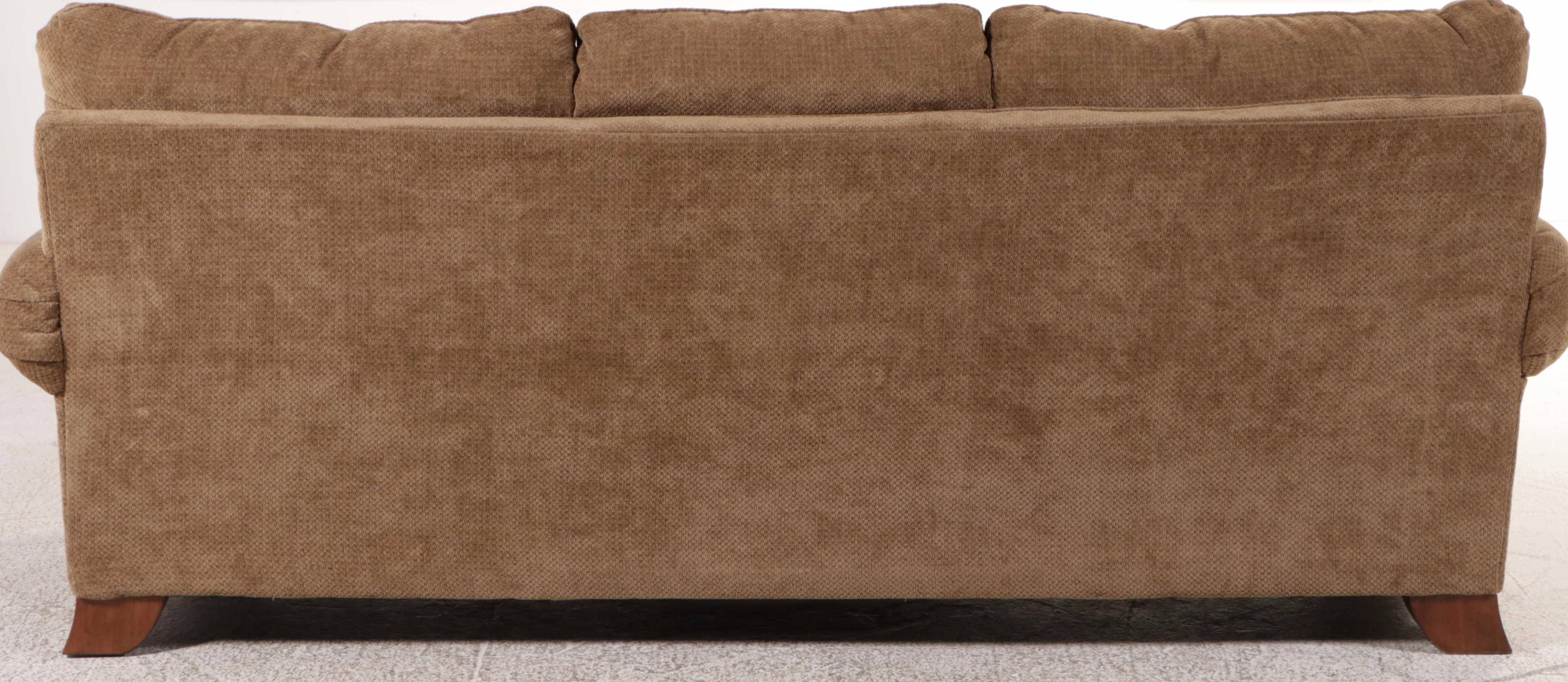 Upholstered Sofa with Nailhead Trim