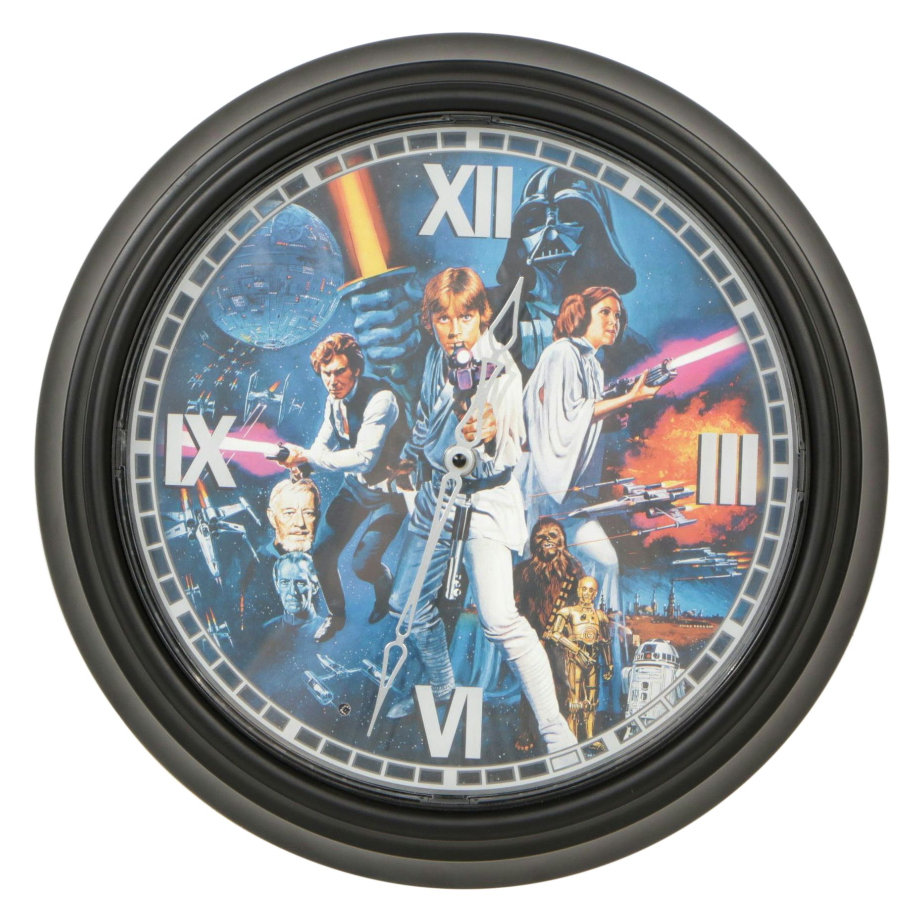 Star Wars Illuminated Atomic Wall Clock by The Bradford Exchange