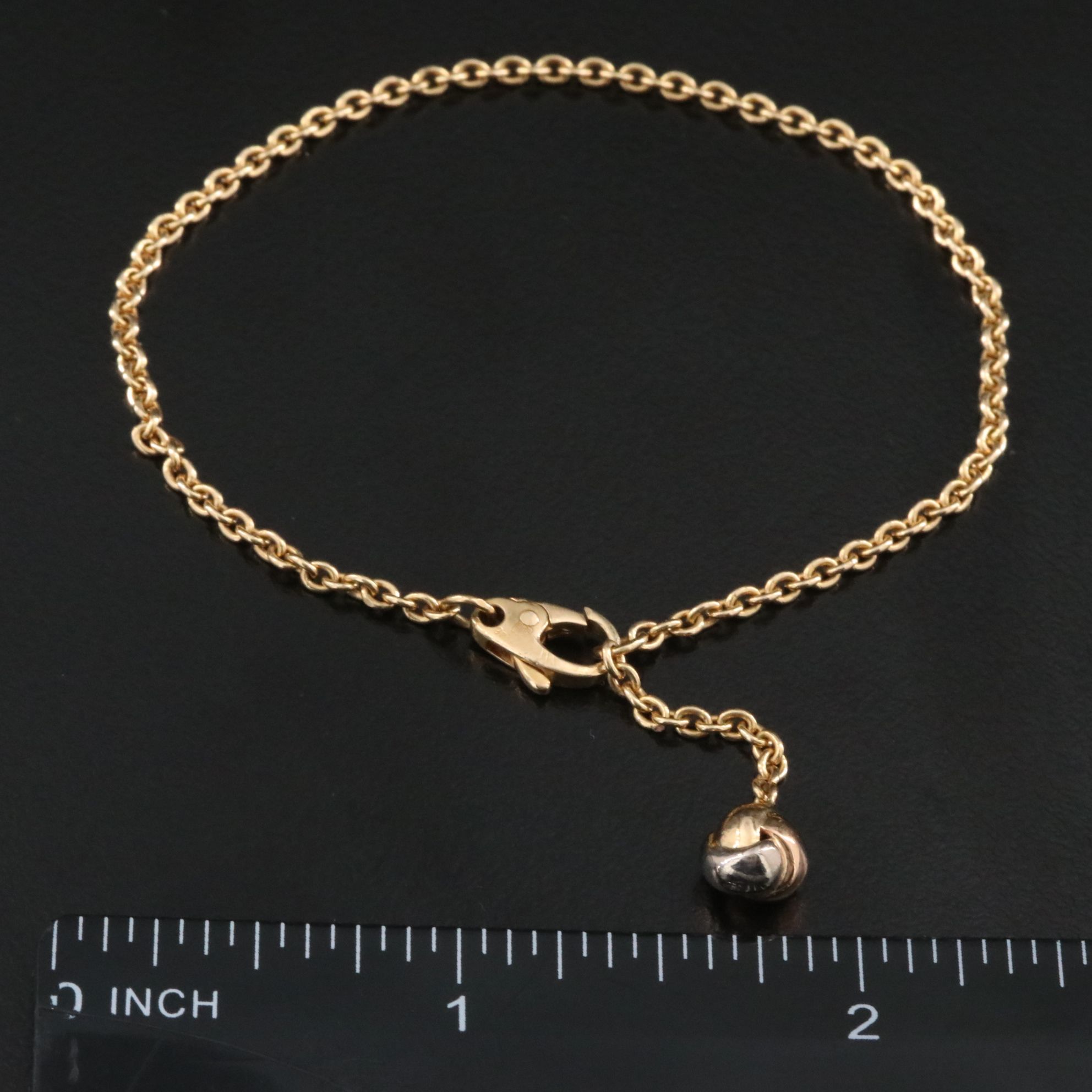 Cartier Trinity 18K Charm Bracelet