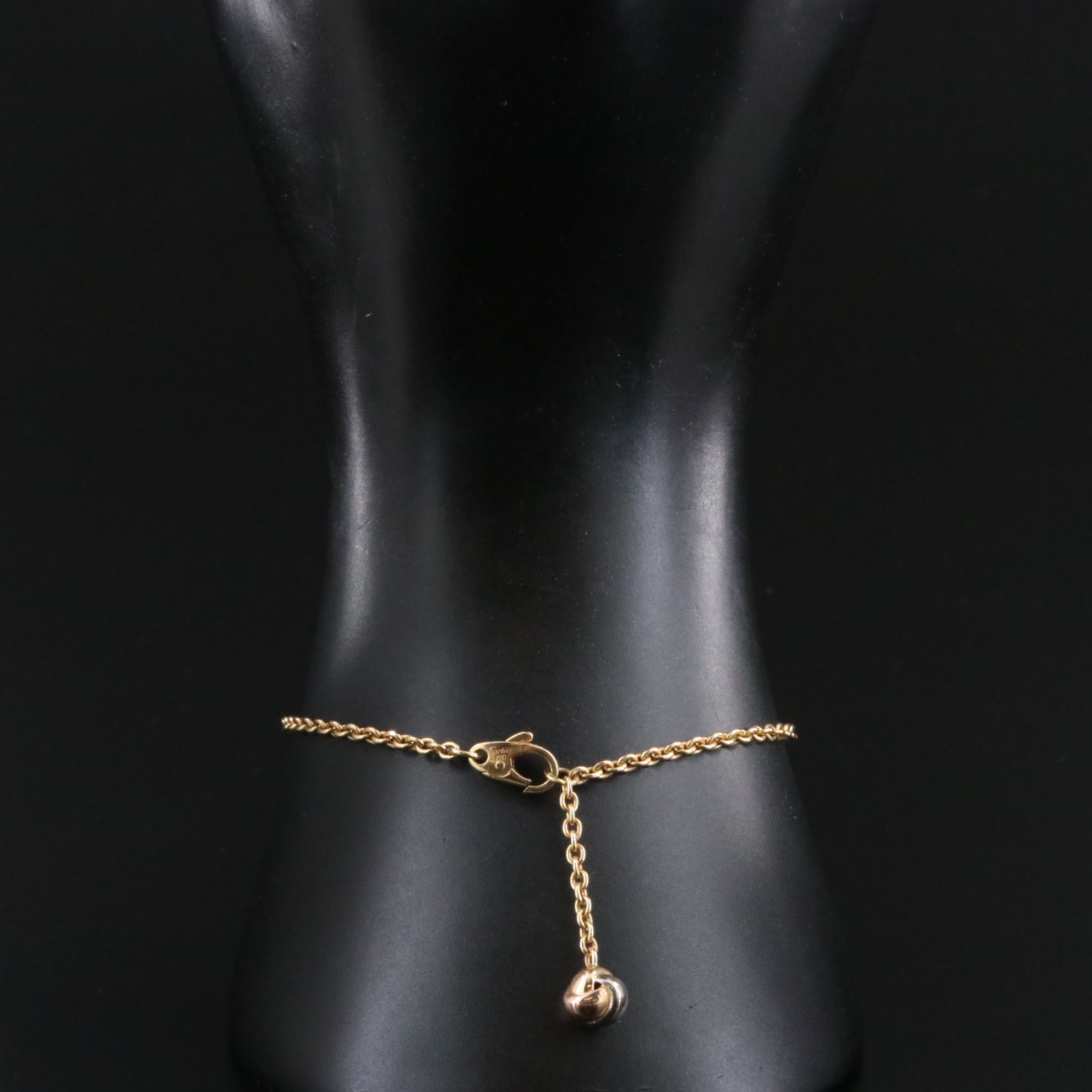 Cartier Trinity 18K Charm Bracelet