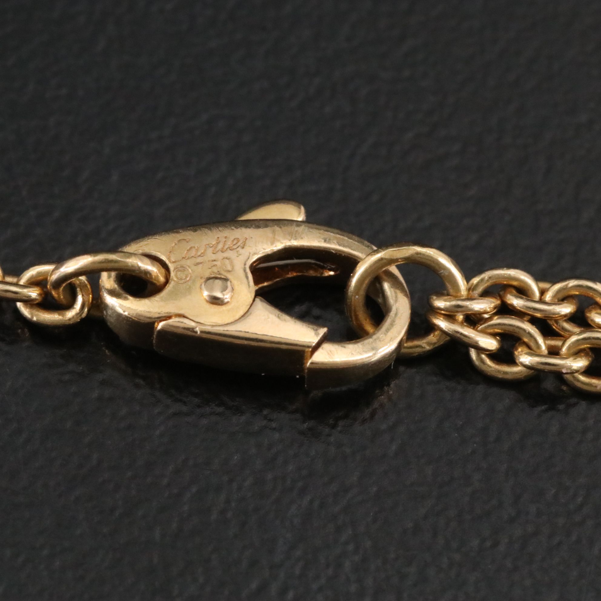 Cartier Trinity 18K Charm Bracelet