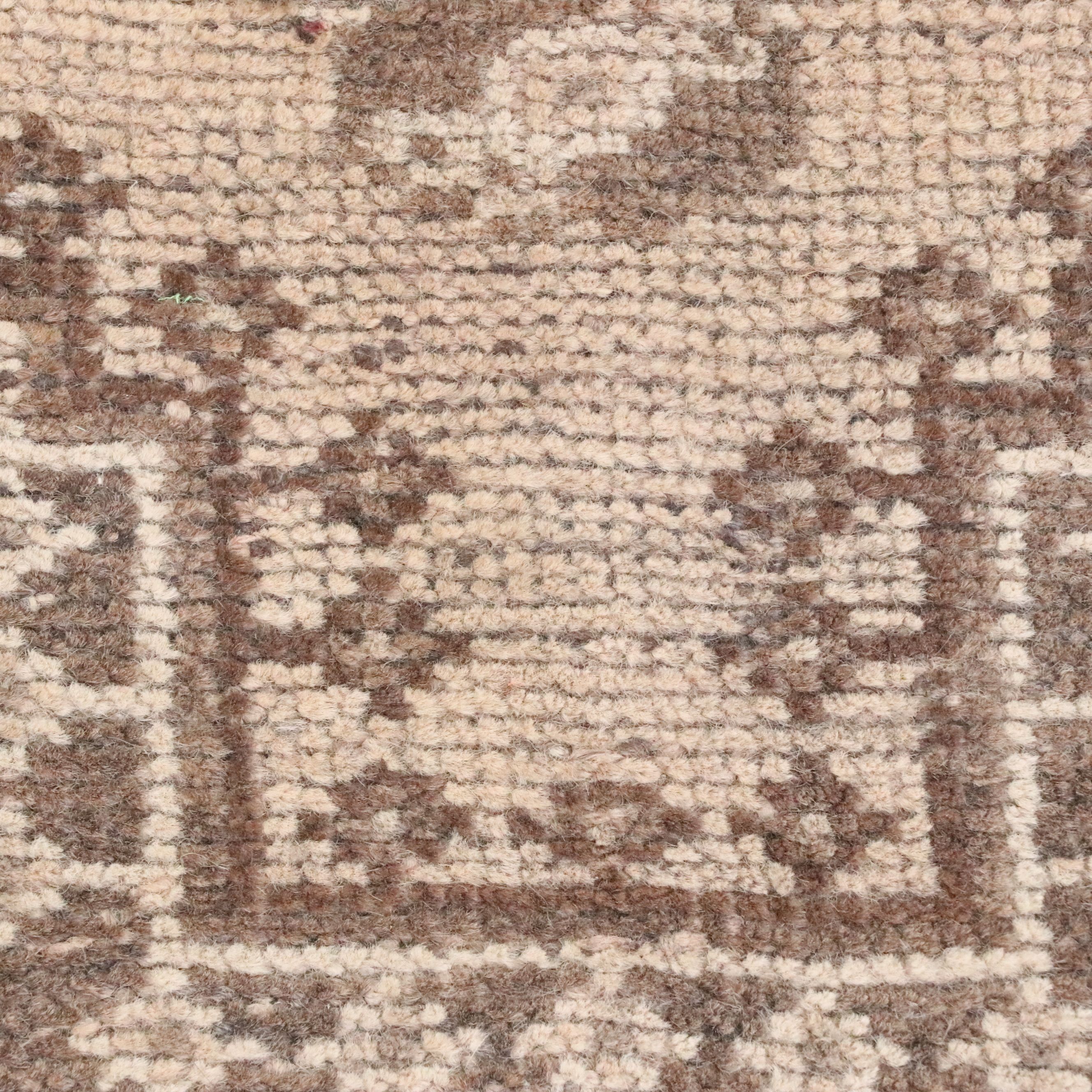 5'5 x 8'3 Hand-Knotted Afghan Tribal Area Rug