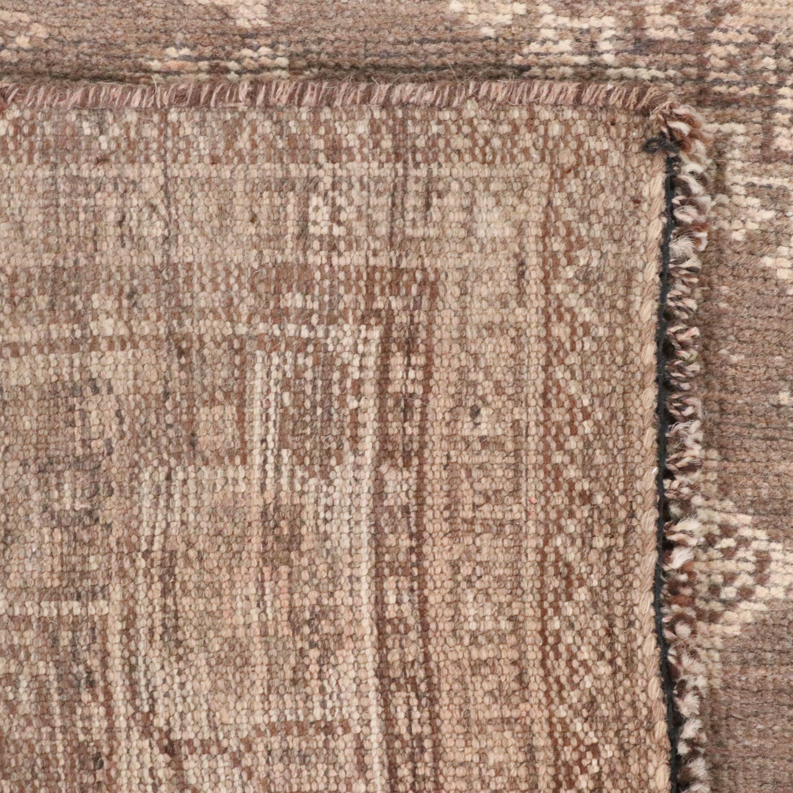 5'5 x 8'3 Hand-Knotted Afghan Tribal Area Rug