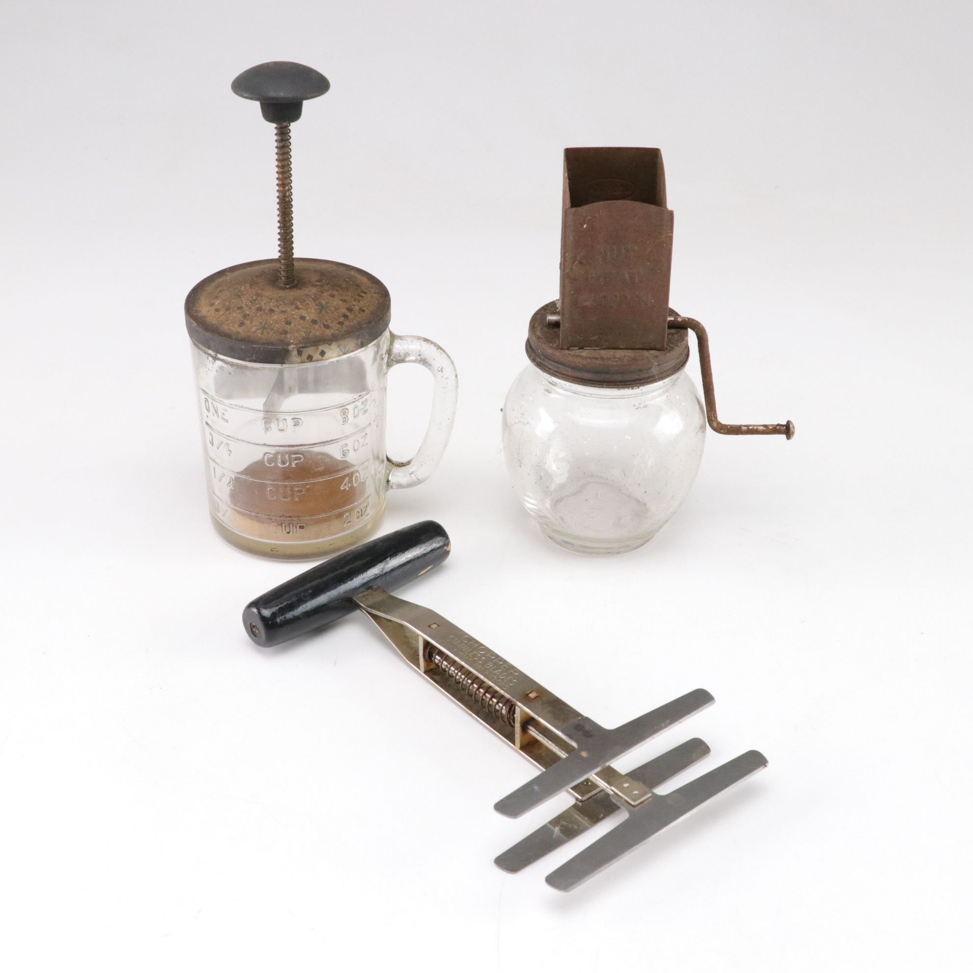 Rival "Grind-O-Matic" Electric Meat Grinder and Other Kitchen Items