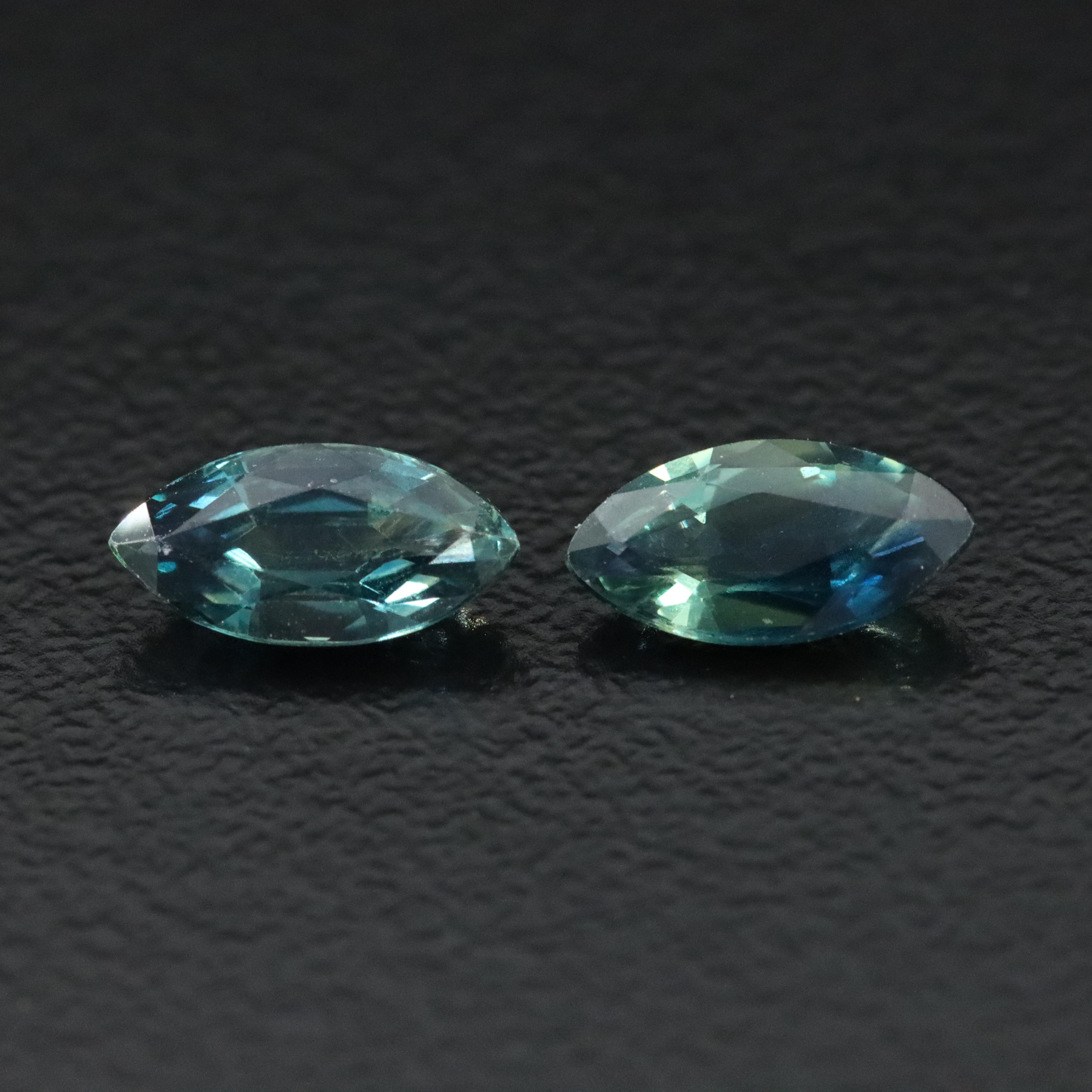 Loose 1.57 CTW Sapphire Pair