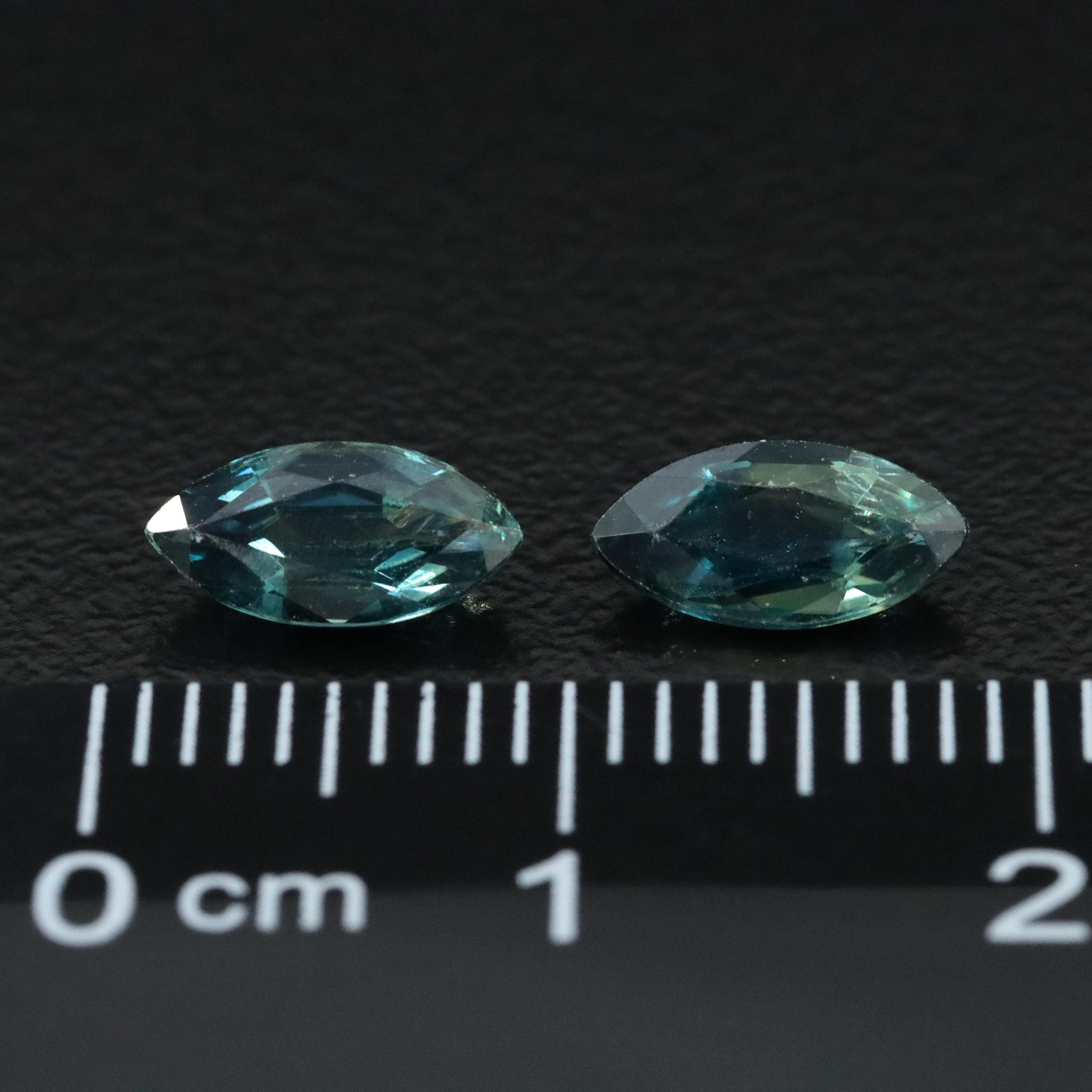 Loose 1.57 CTW Sapphire Pair