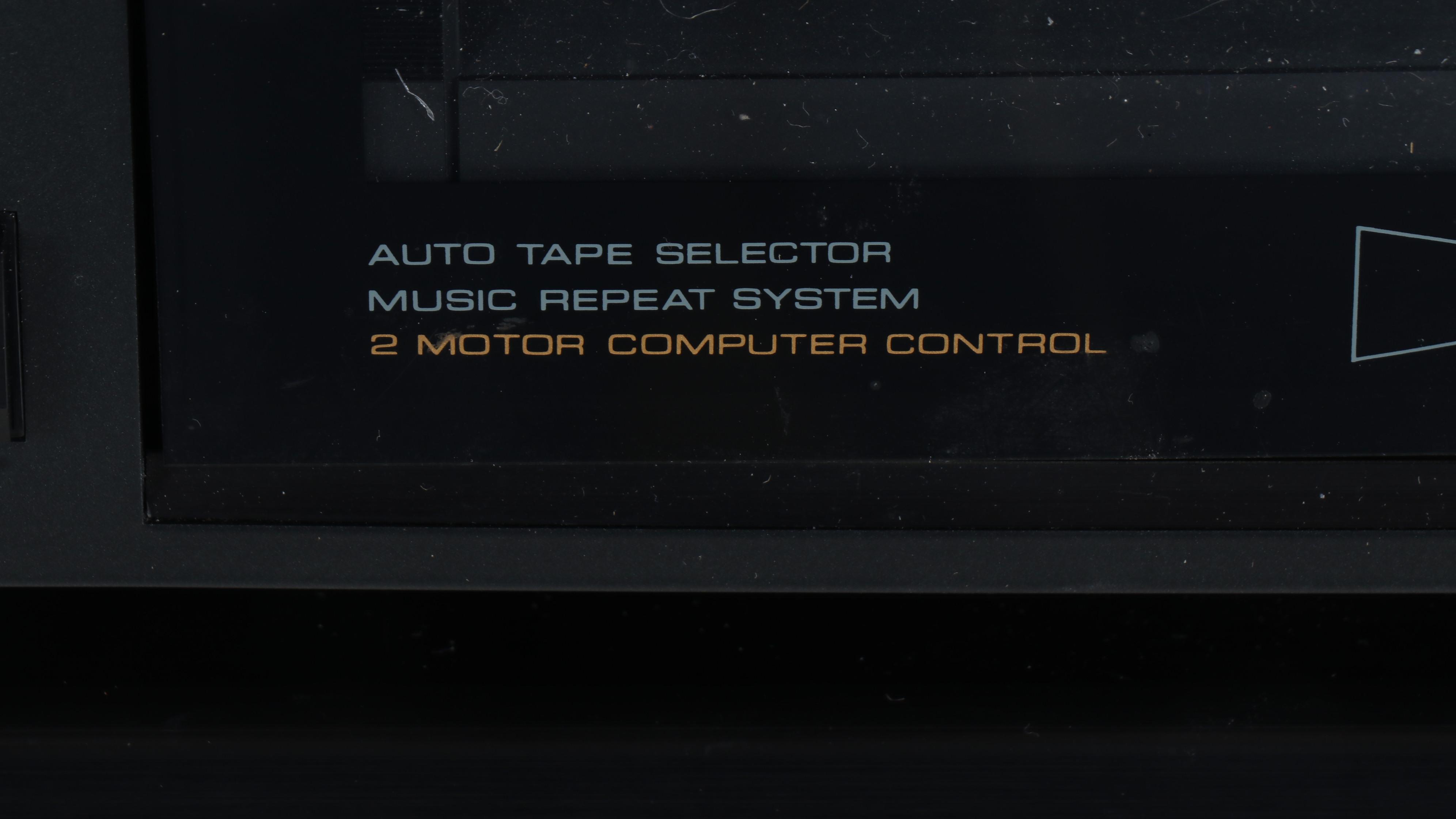 Onkyo Stereo Cassette Tape Deck with JVC Synthesizer Receiver and Compact Disc