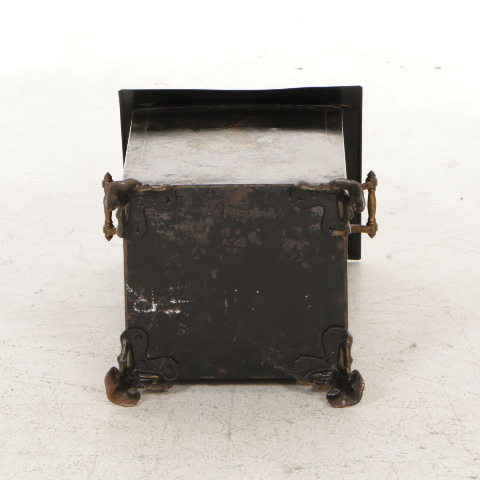 Victorian Toleware Coal Scuttle, Late 19th/ Early 20th Century