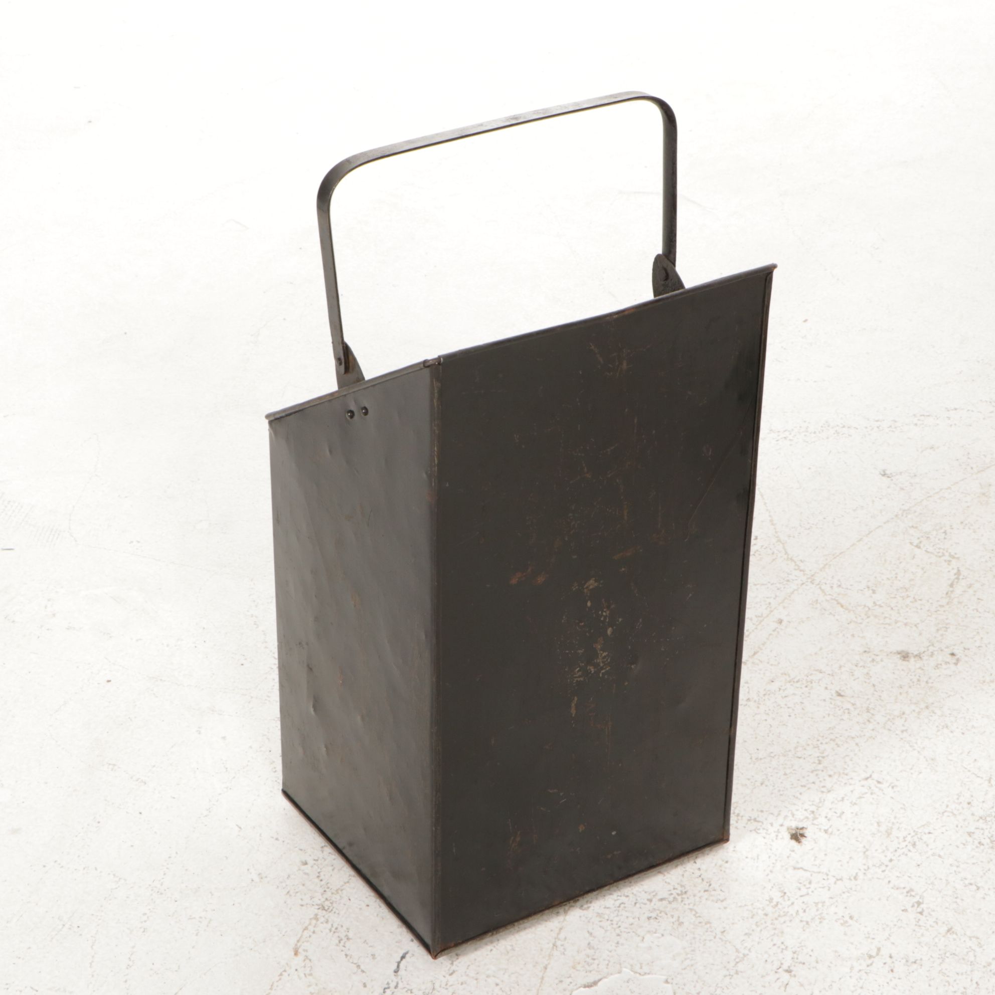 Victorian Toleware Coal Scuttle, Late 19th/ Early 20th Century