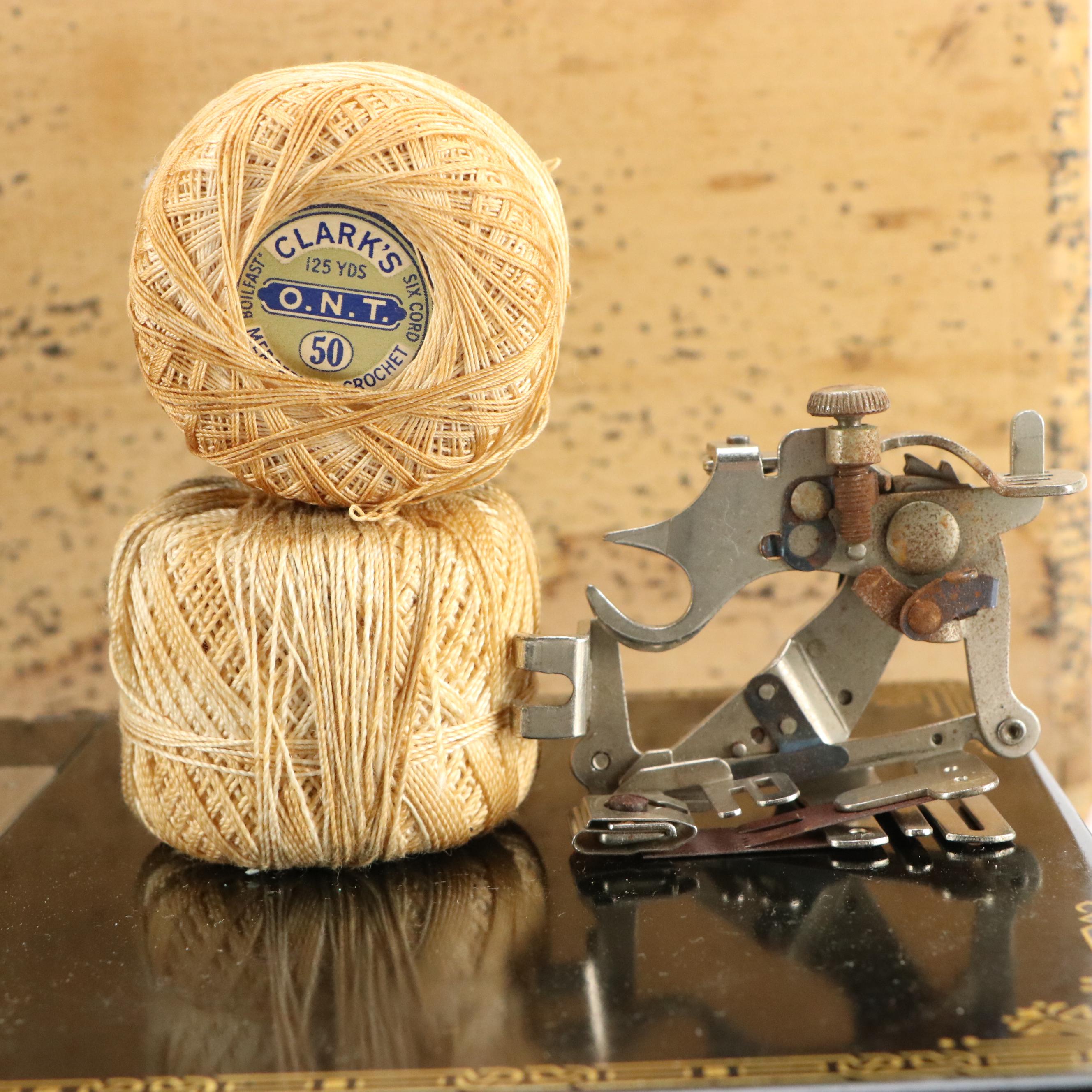 Singer Featherweight Sewing Machine with Travel Case and Accessories, 1937