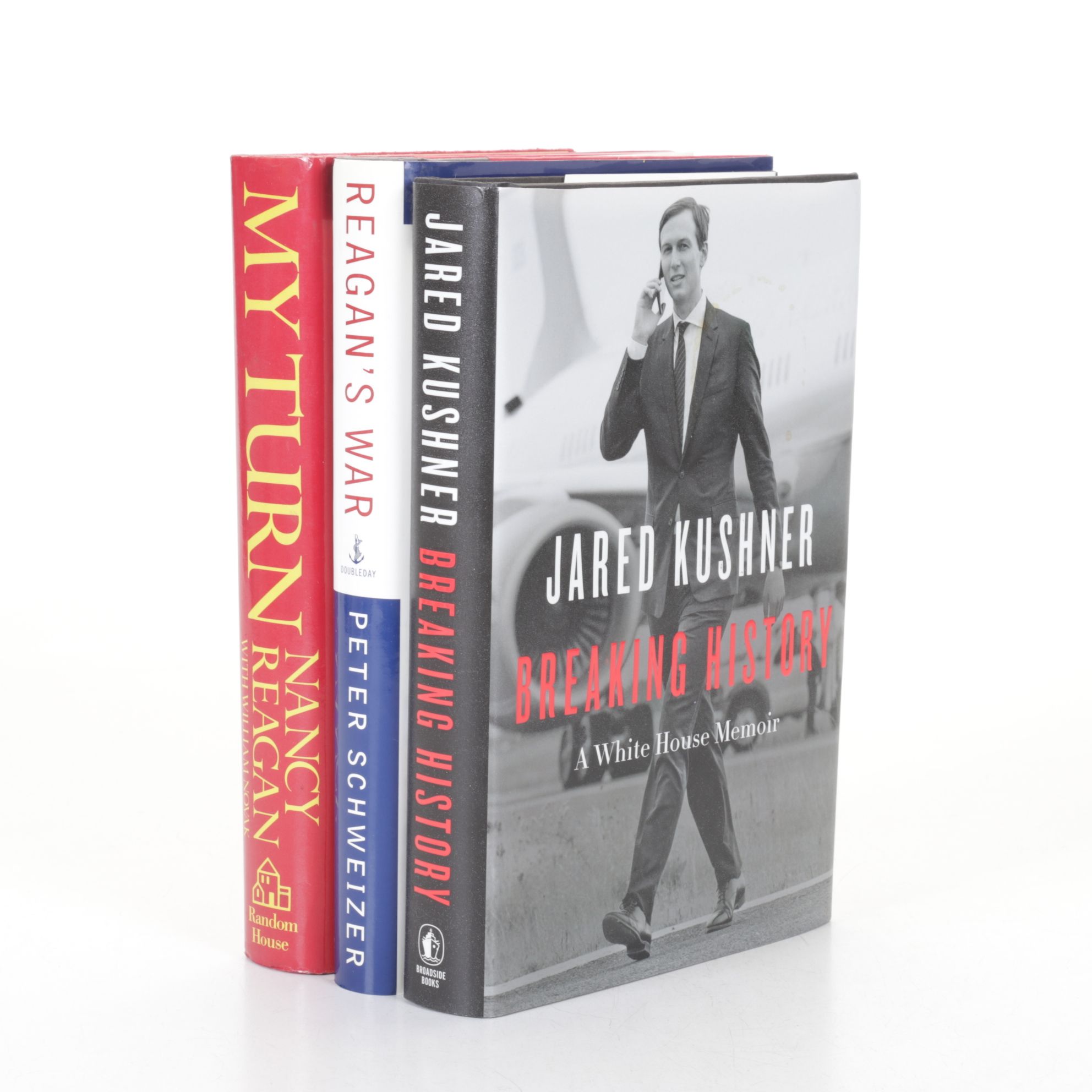 Signed Copy of "Breaking History" by Jared Kushner and Other Political Books