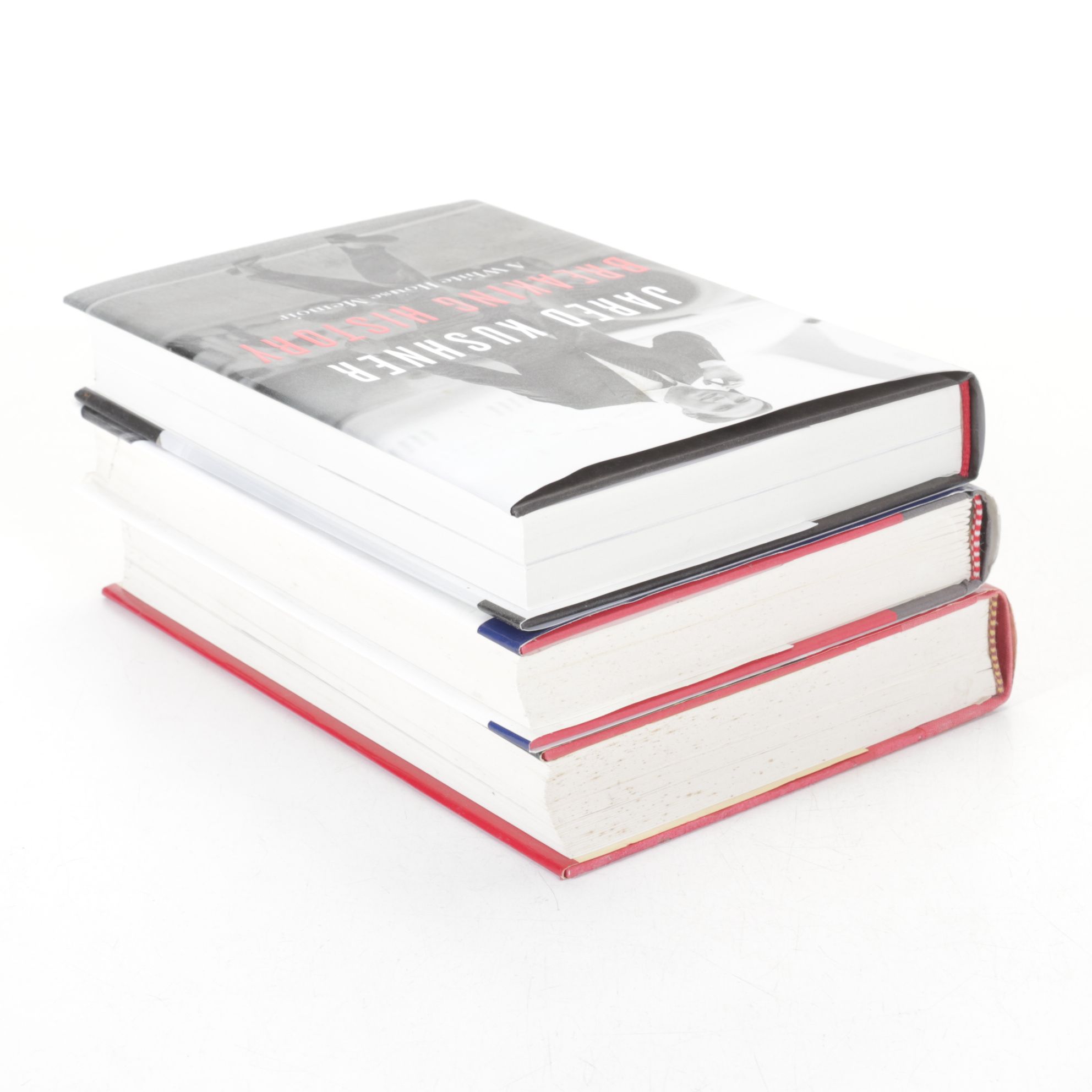 Signed Copy of "Breaking History" by Jared Kushner and Other Political Books