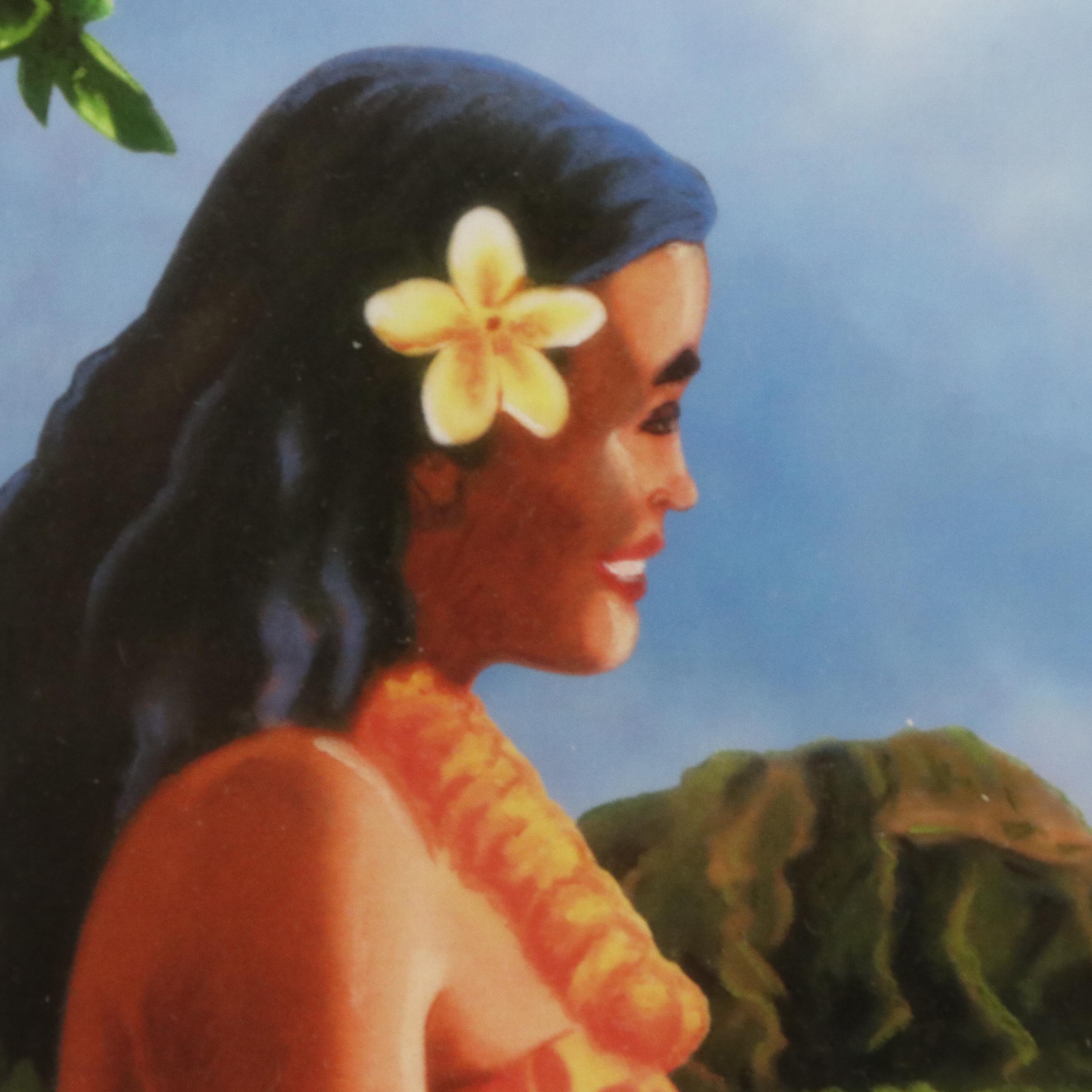 Teva Revanui Giclée "Cruise to Hawaii," Circa 2000