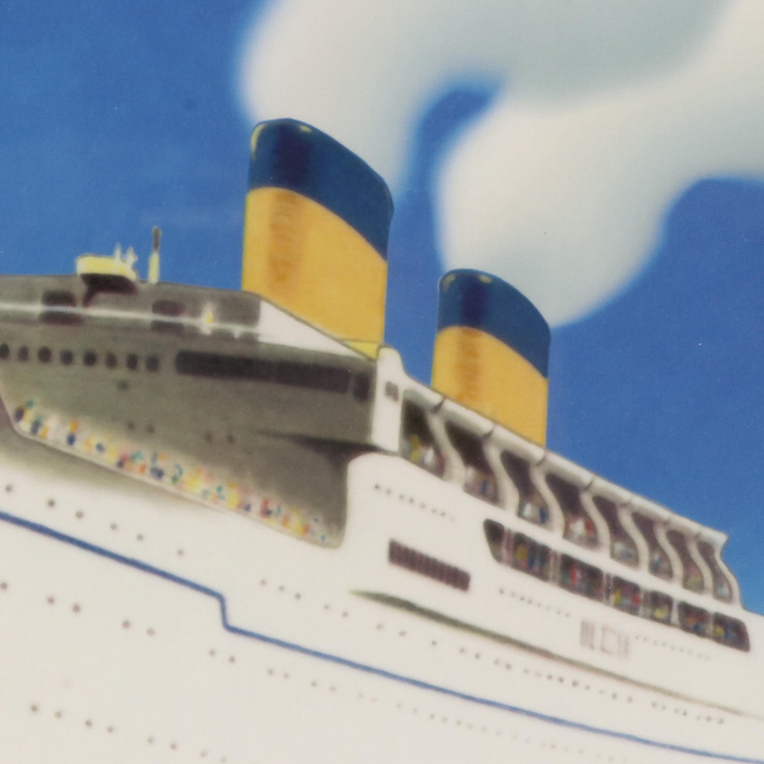 Teva Revanui Giclée "Cruise to Hawaii," Circa 2000