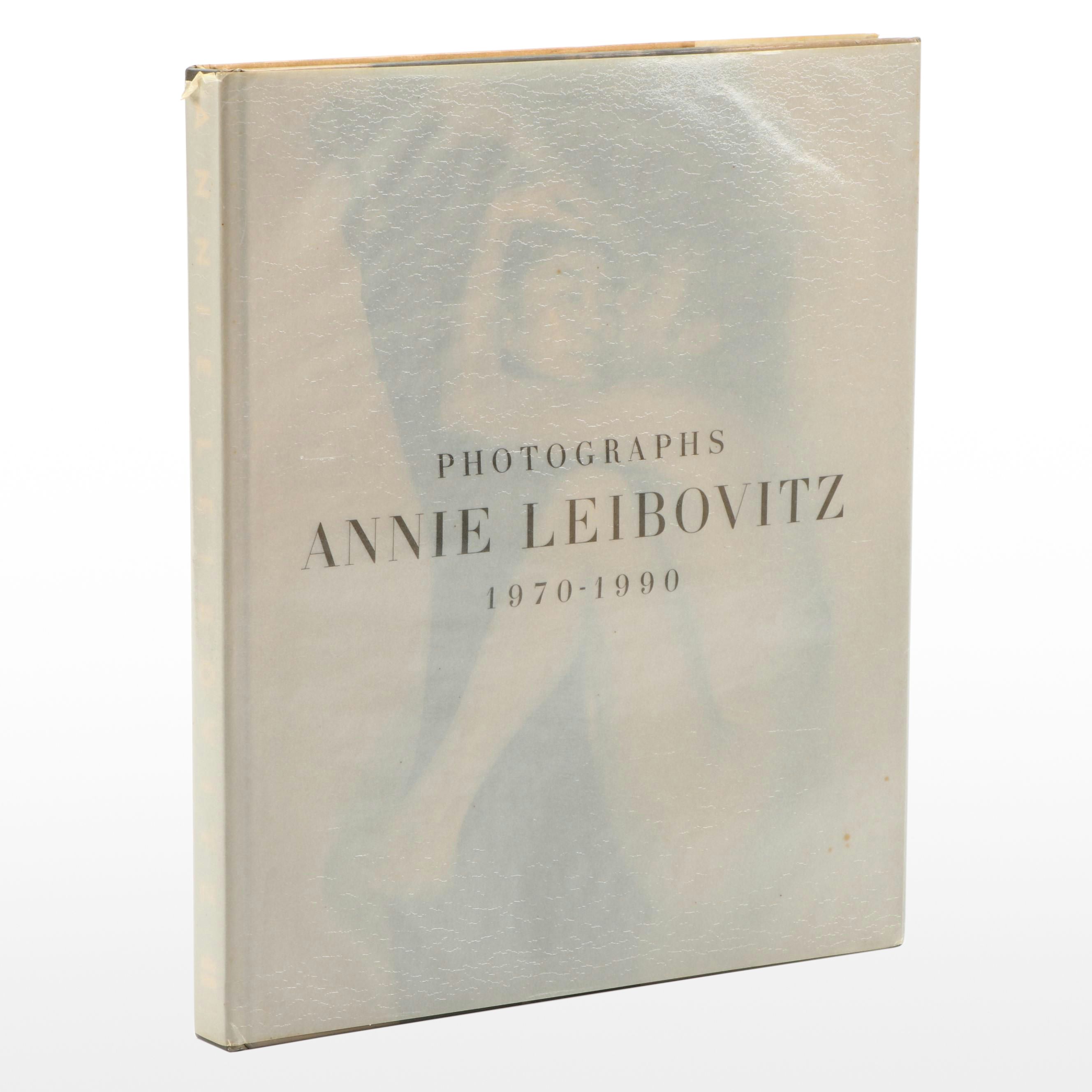 First Edition "Photographs, 1970–1990" by Annie Leibovitz, 1992