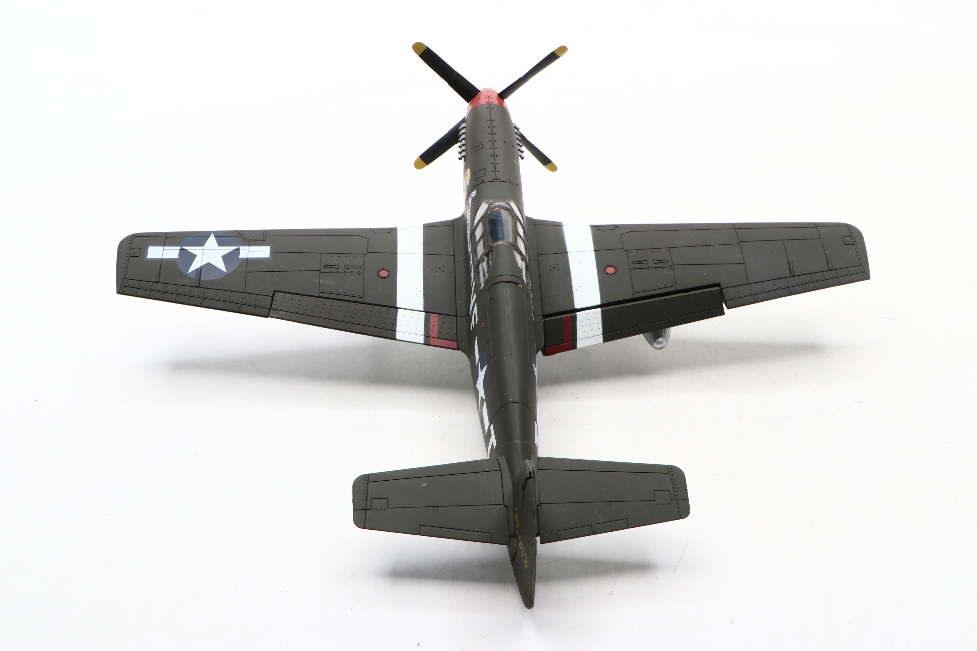 WWII Era Model Aircraft and Other Figures Featuring P-47 Thunderbolt and More