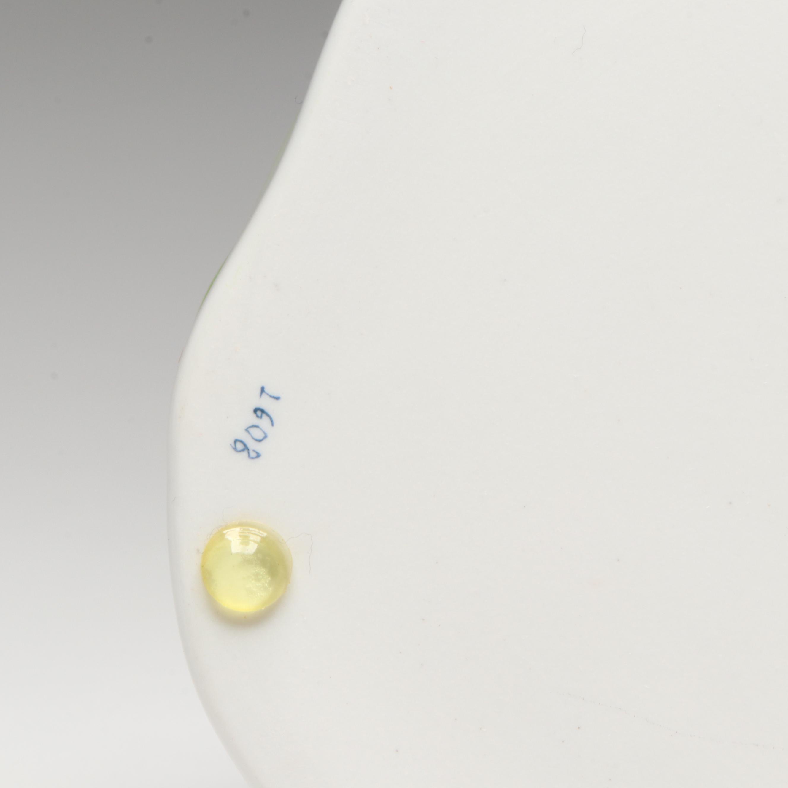 Herend Rust Fishnet with Gold "Rabbit in Grass" Porcelain Figurine