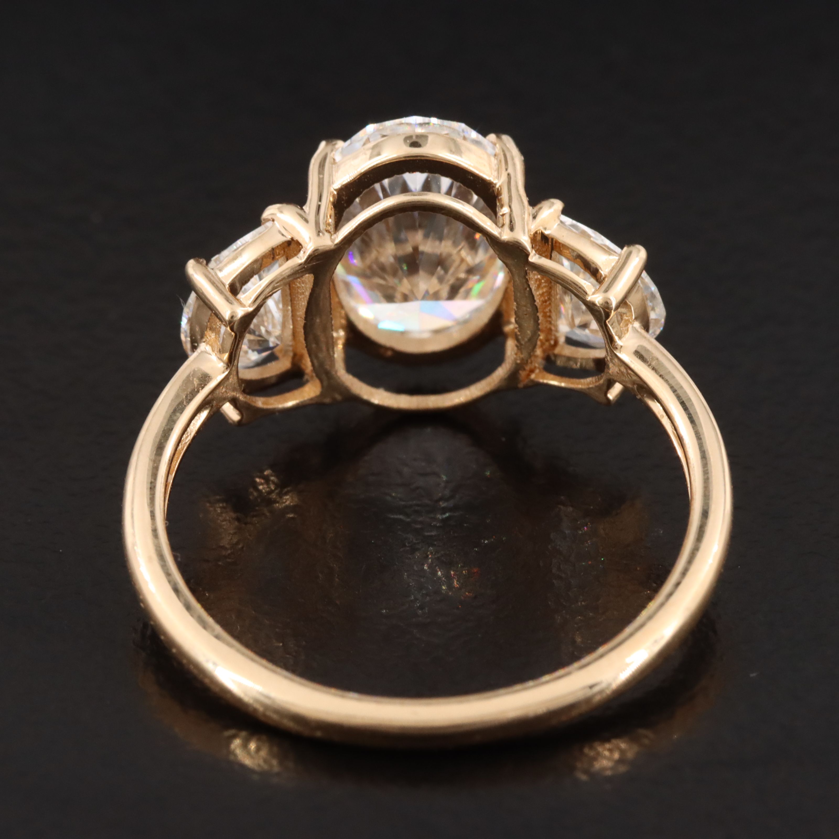 18K 2.74 CTW Lab Grown Diamond Ring with IGI Report