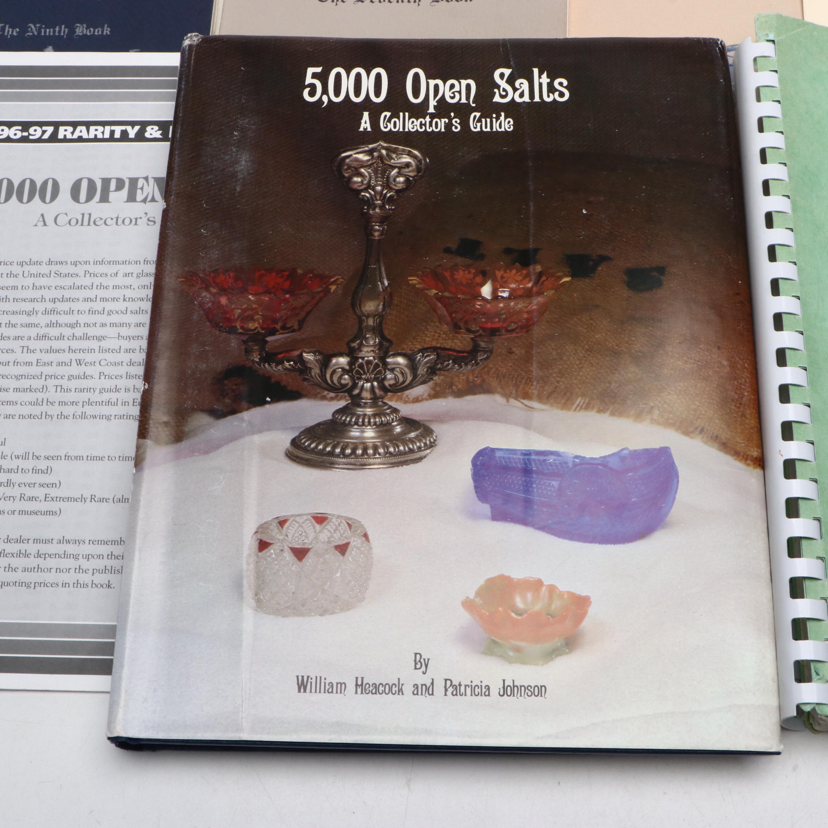 "5,000 Open Salts" by Patricia Johnson with More Salt Cellar Collector's Guides
