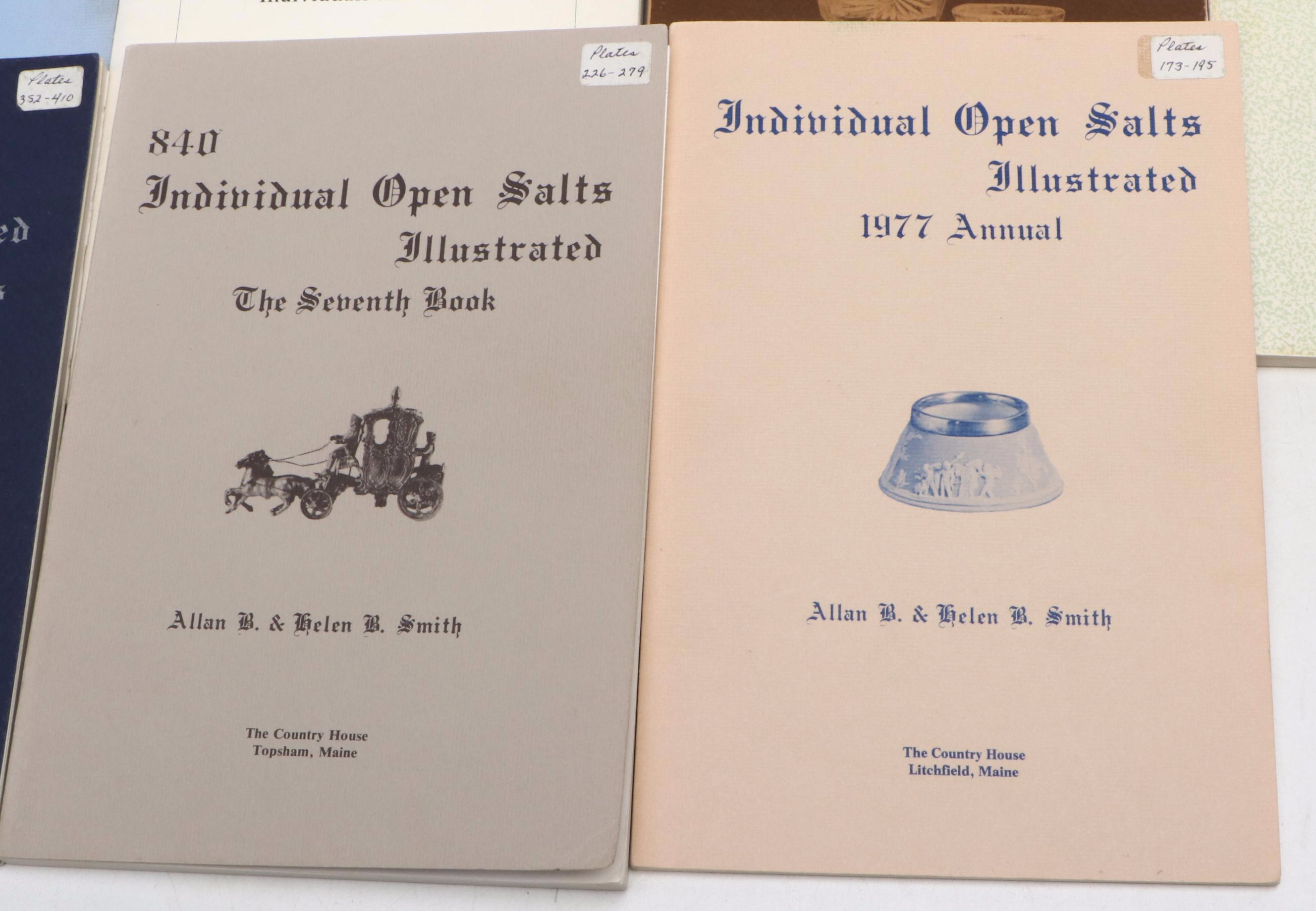 "5,000 Open Salts" by Patricia Johnson with More Salt Cellar Collector's Guides