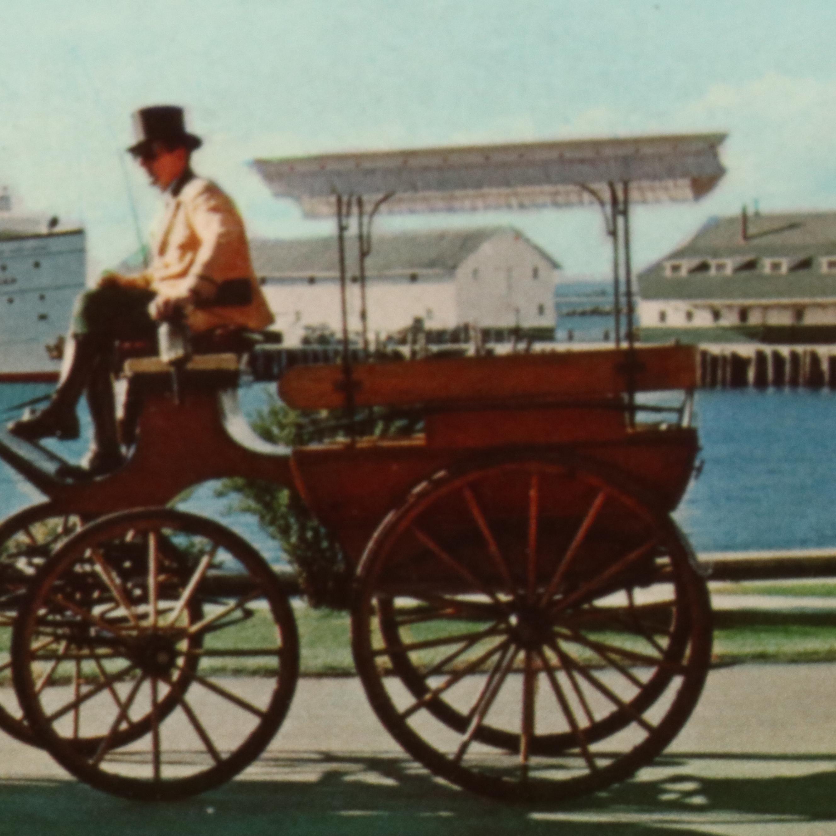 Great Lakes Cruises Memorabilia Including Plate, Brochure, Postcards, Circa 1967