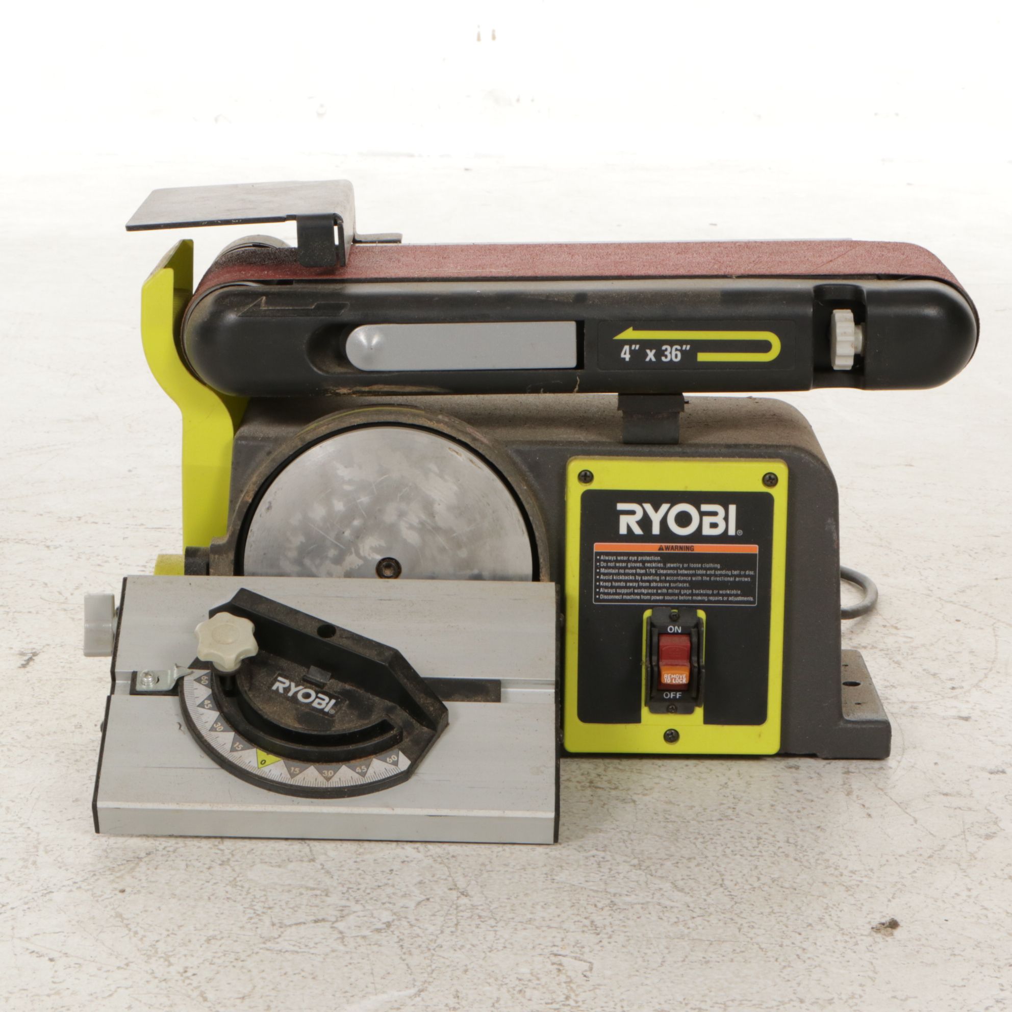 Ryobi Bench-Top Belt and Disk Sander