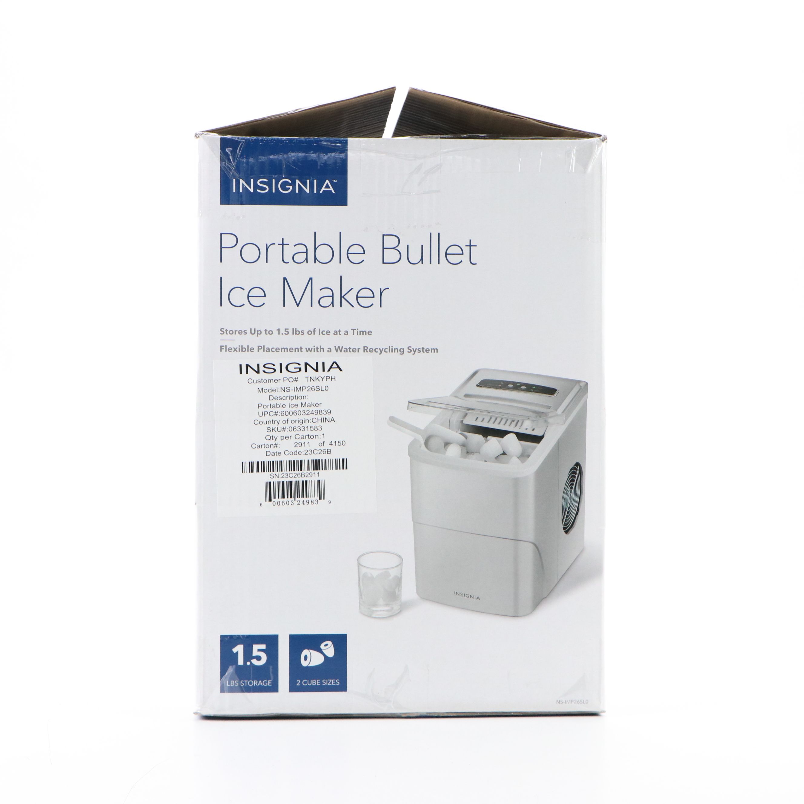 Insignia Portable Bullet Ice Maker