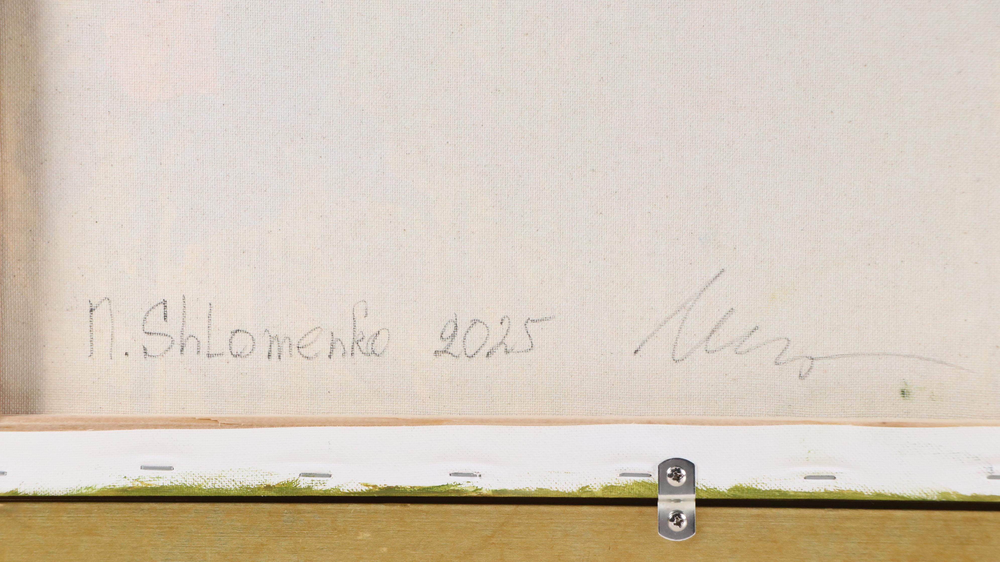 Nataliya Shlomenko Oil Painting "Irises," 2025