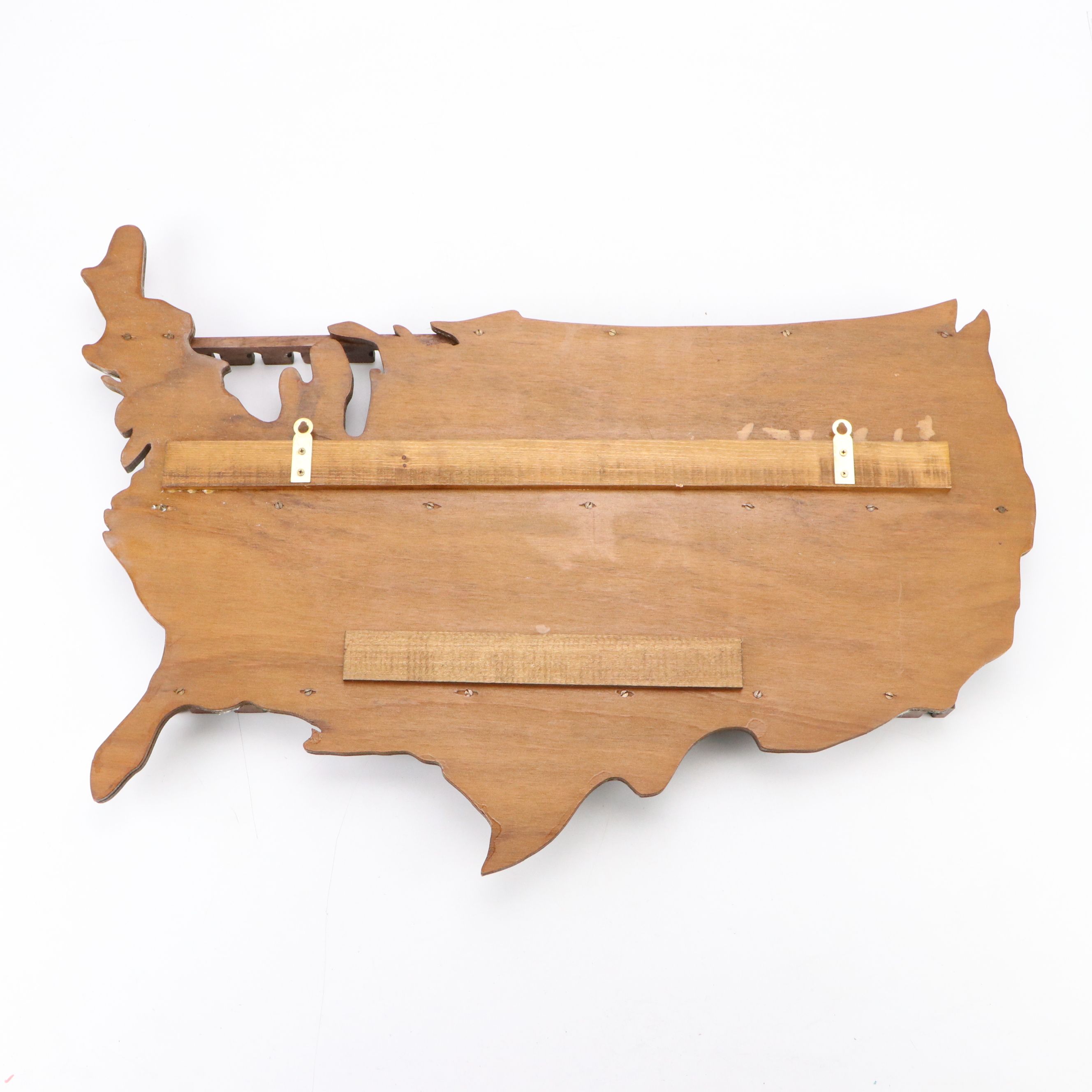 Ohio-Shaped, USA-Shaped and Chippendale Style Wood Spoon Racks