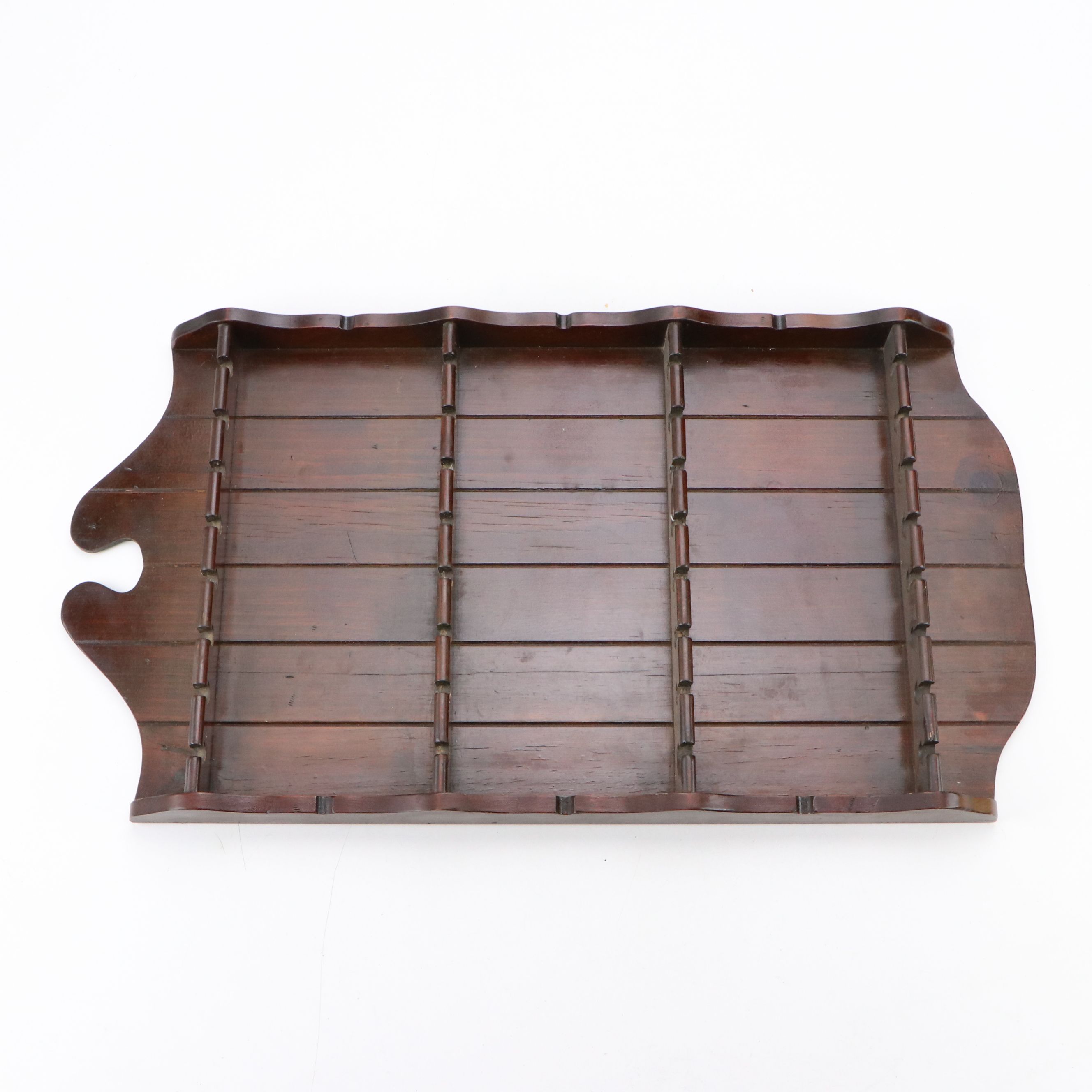 Ohio-Shaped, USA-Shaped and Chippendale Style Wood Spoon Racks
