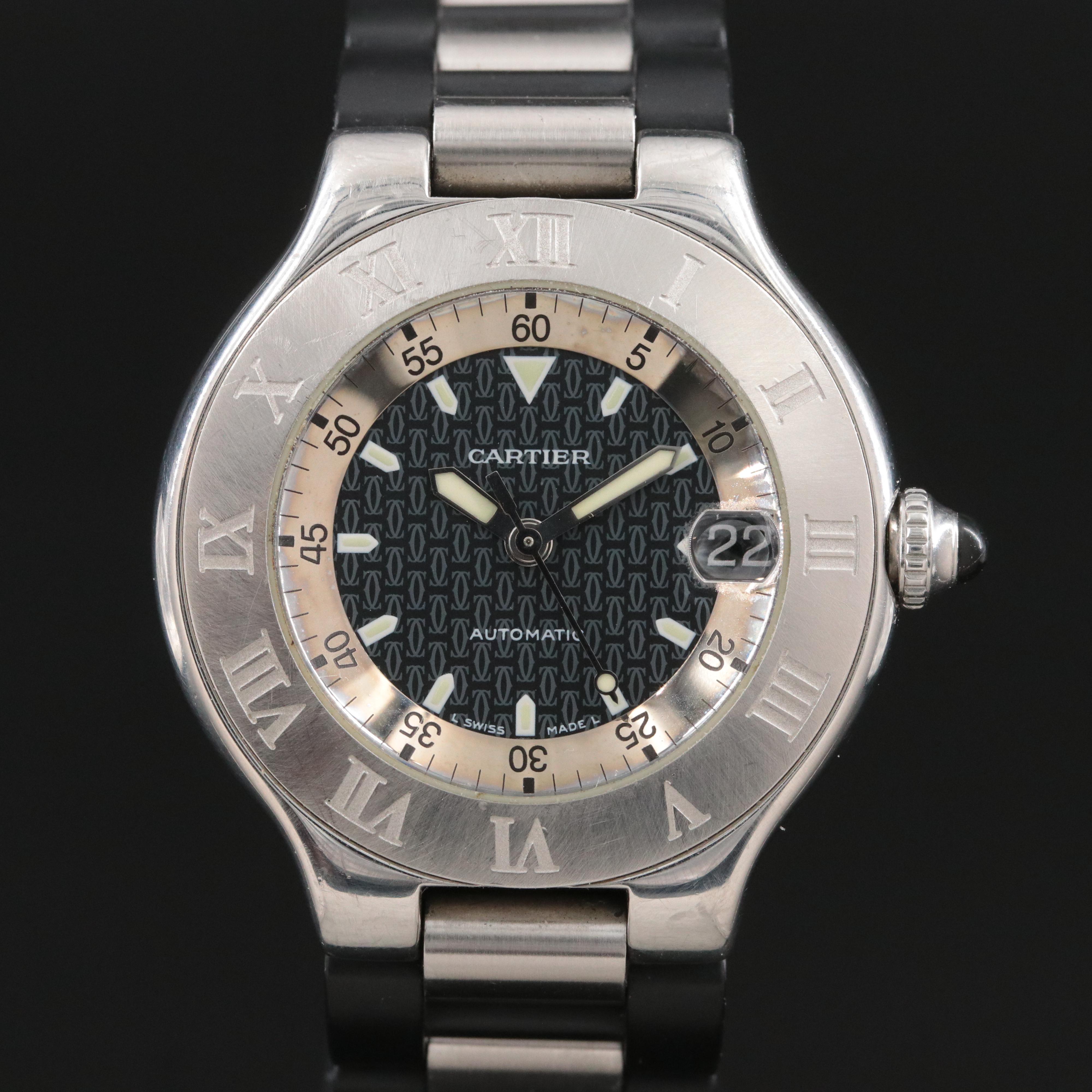 Cartier 21 Must de Cartier Autoscaph Automatic Watch