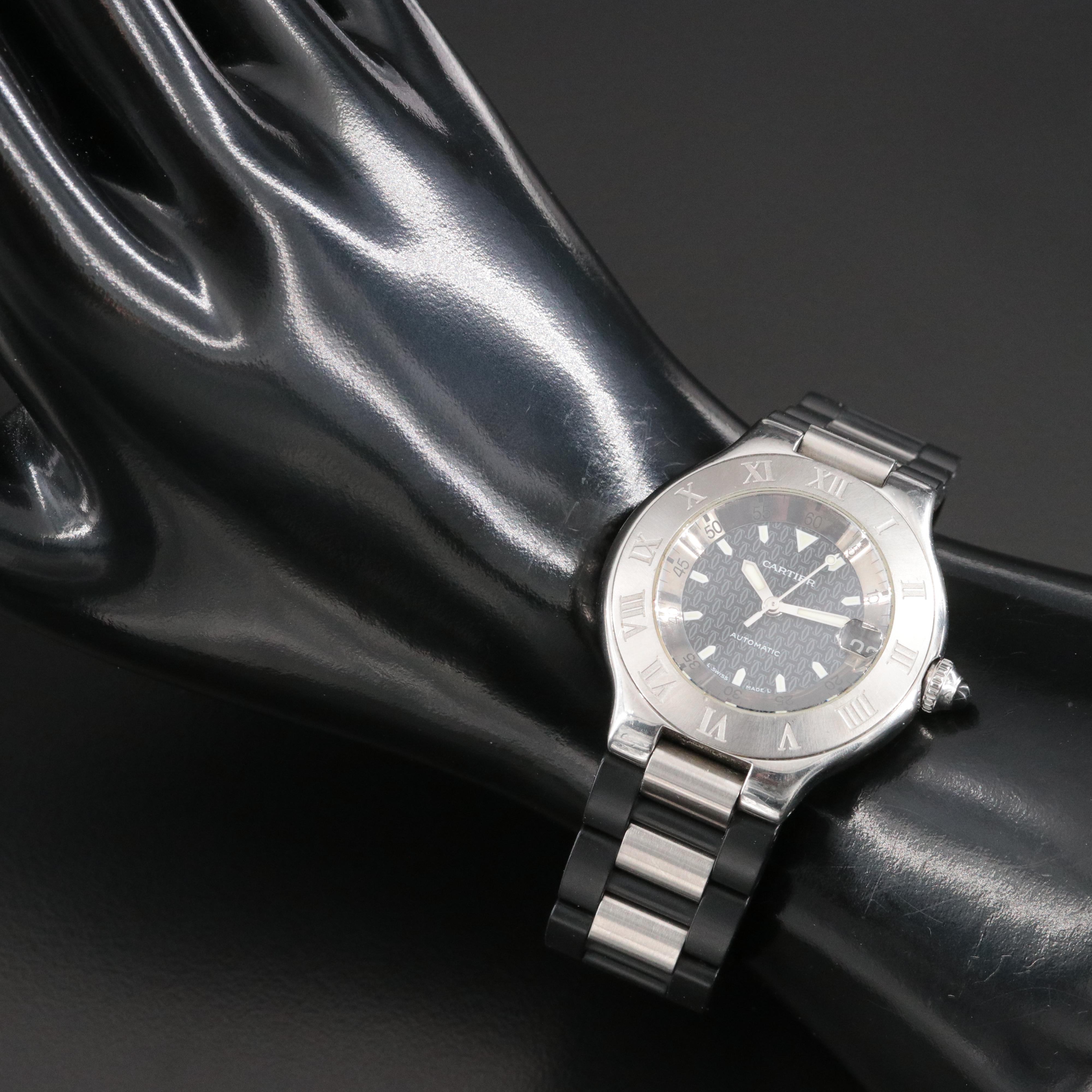 Cartier 21 Must de Cartier Autoscaph Automatic Watch