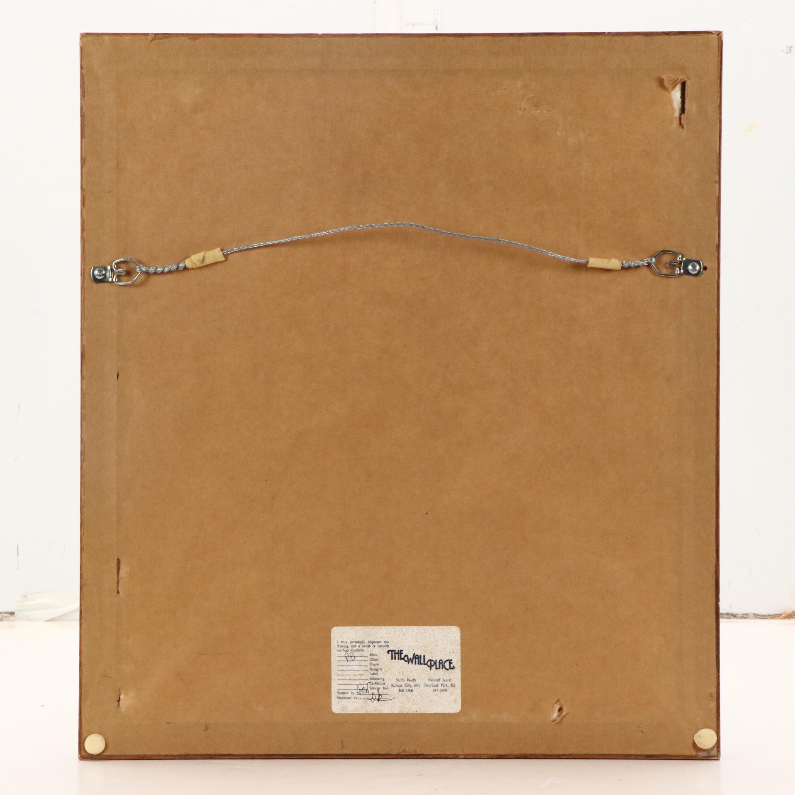 P. Buckley Moss Offset Lithograph "Story For All," 1991