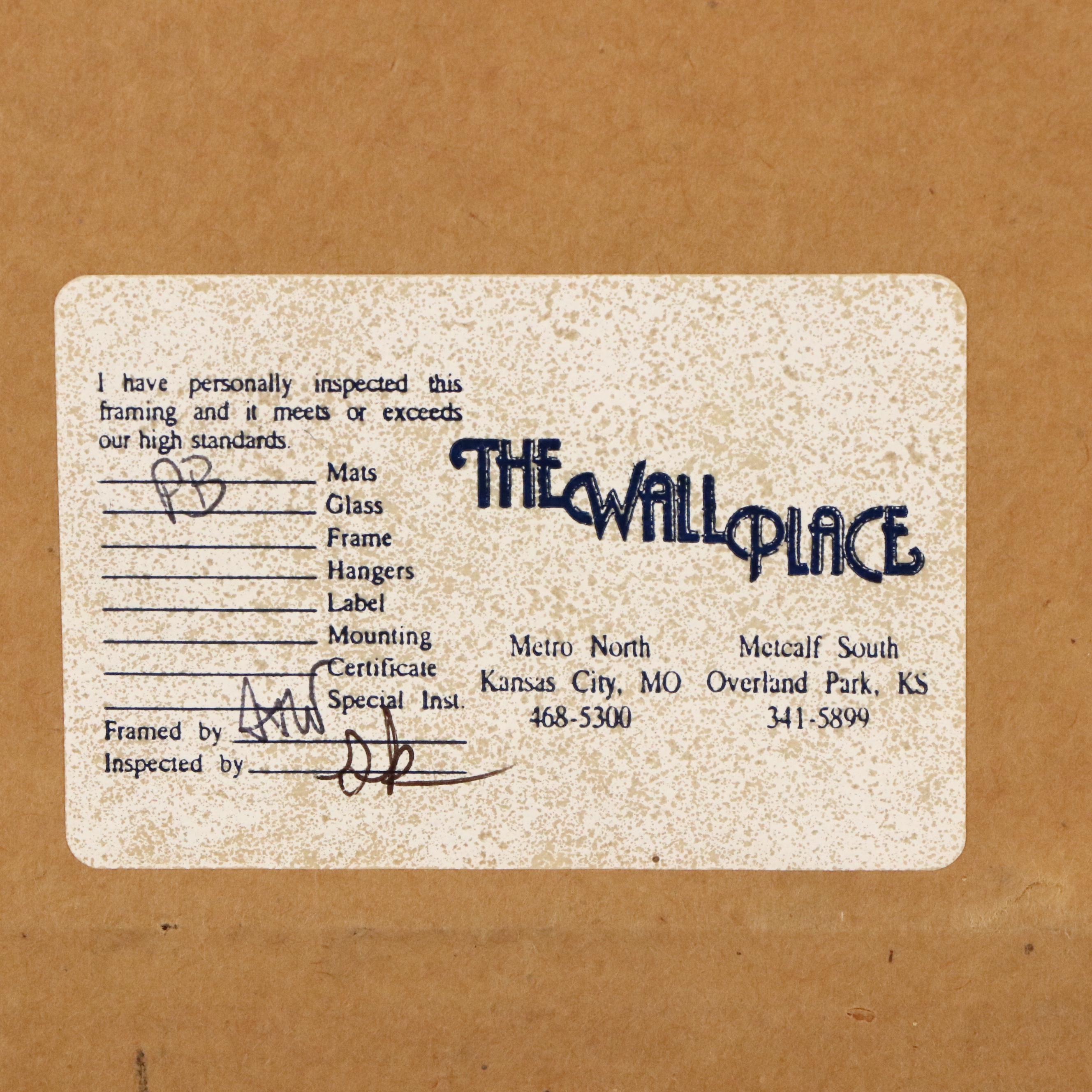 P. Buckley Moss Offset Lithograph "Story For All," 1991