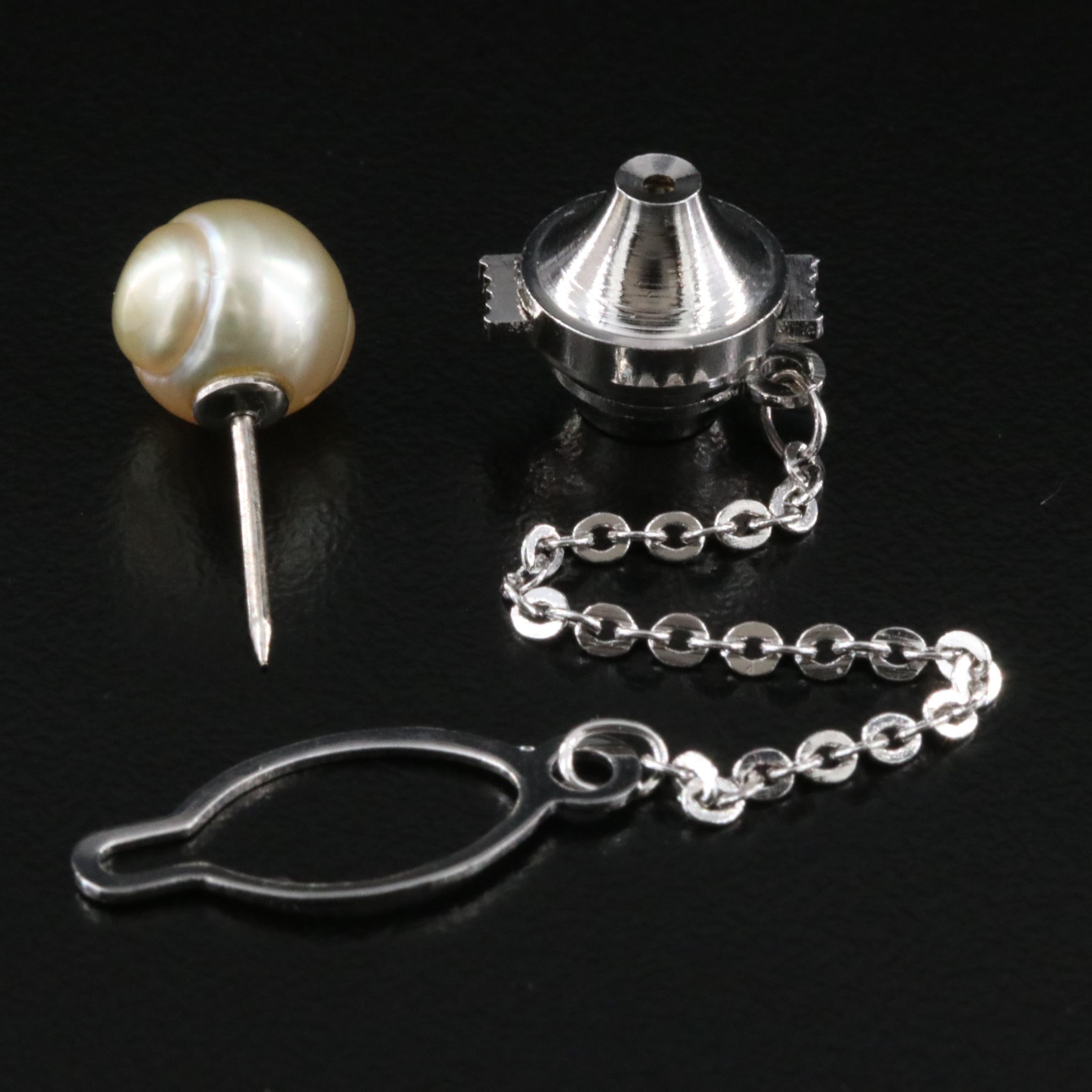 Pearl Tie Tack