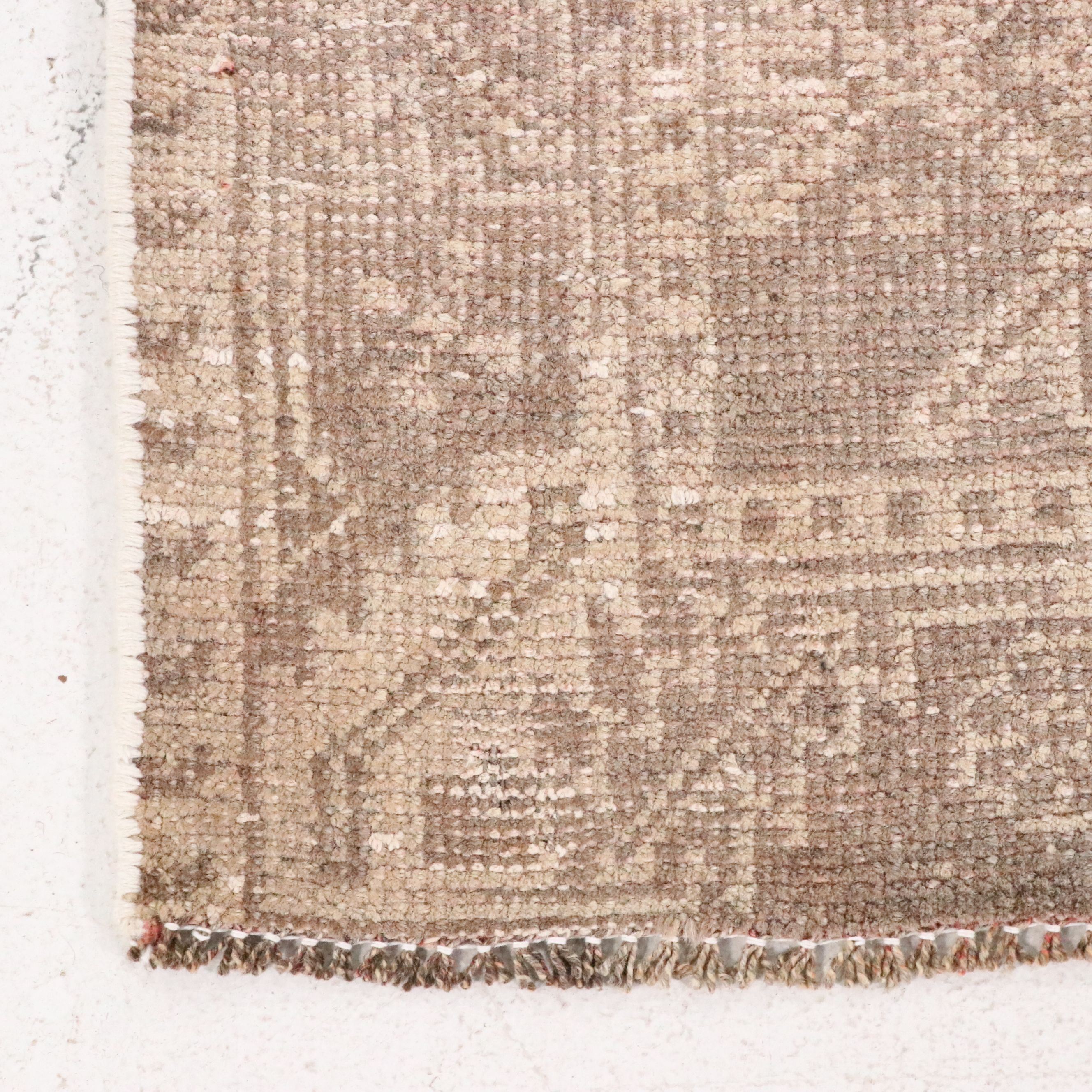 5'1 x 7'6 Hand-Knotted Afghan Tribal Area Rug